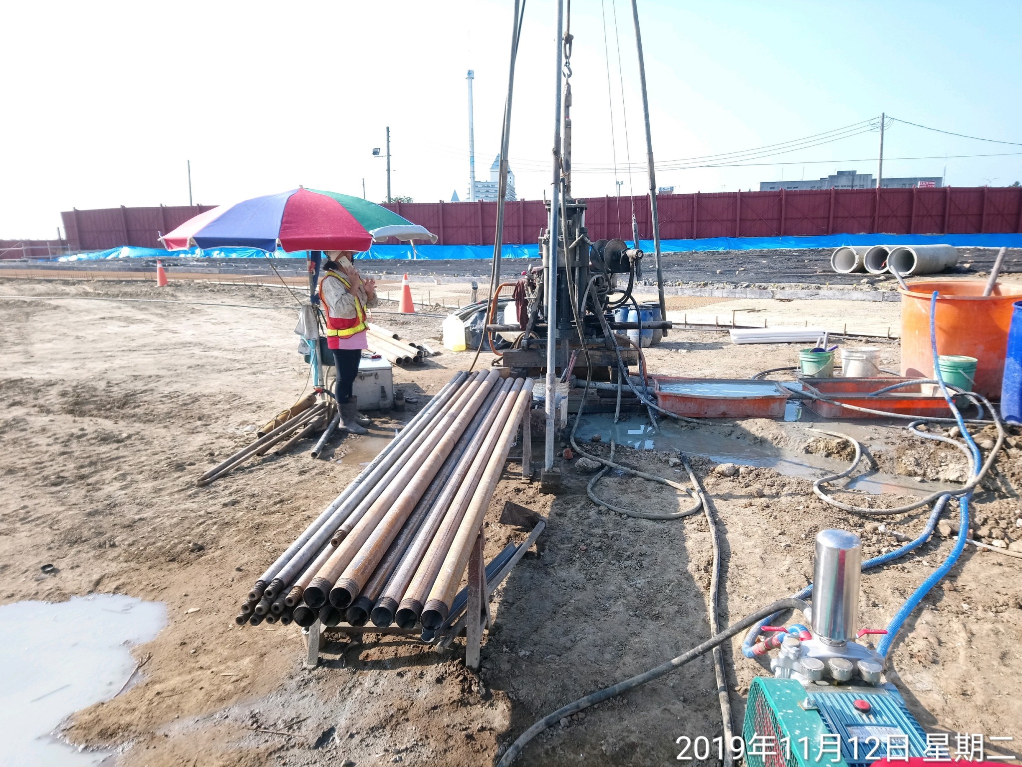 淡水端補充鑽探調查