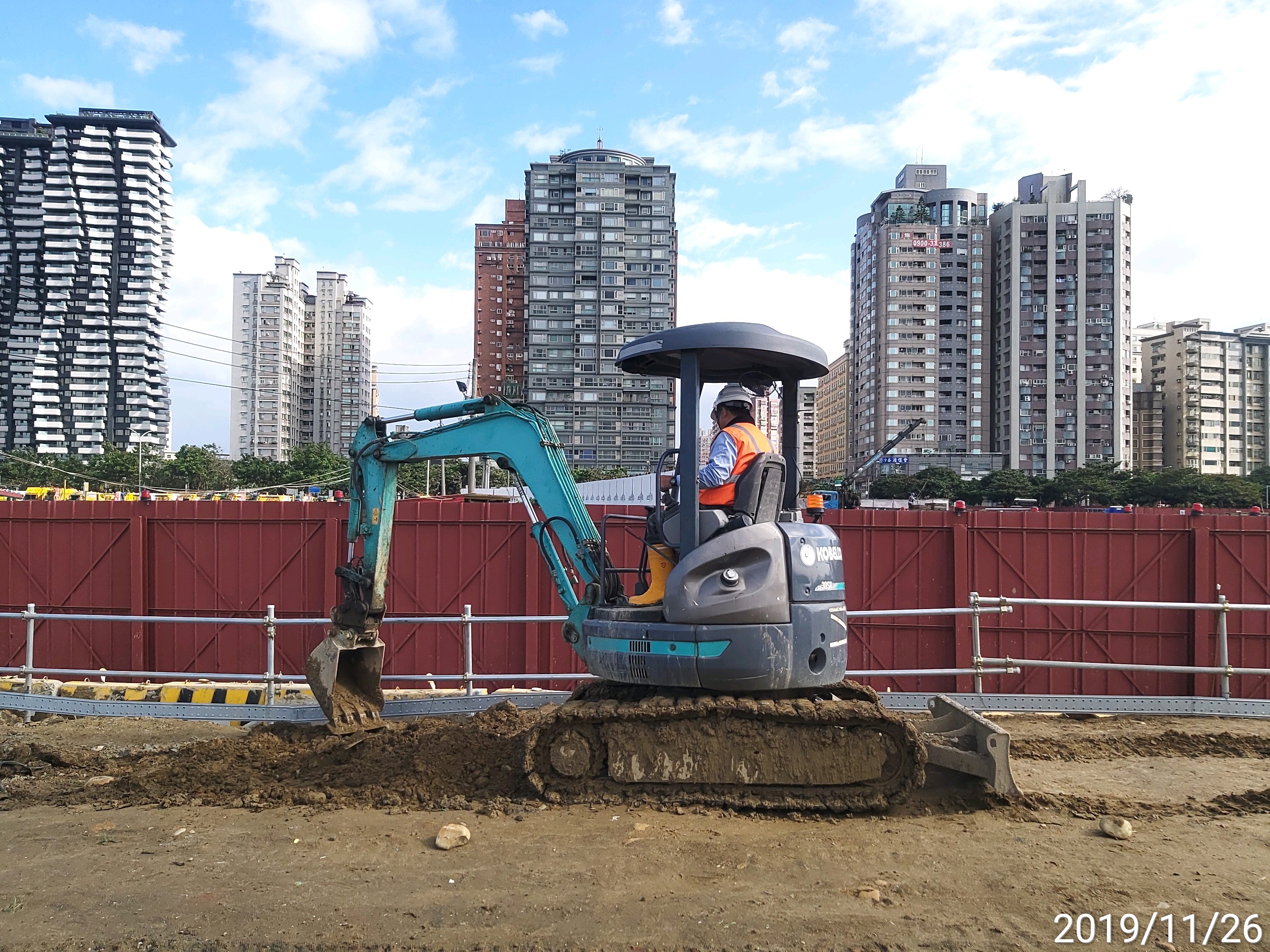 淡水端工區環境整理