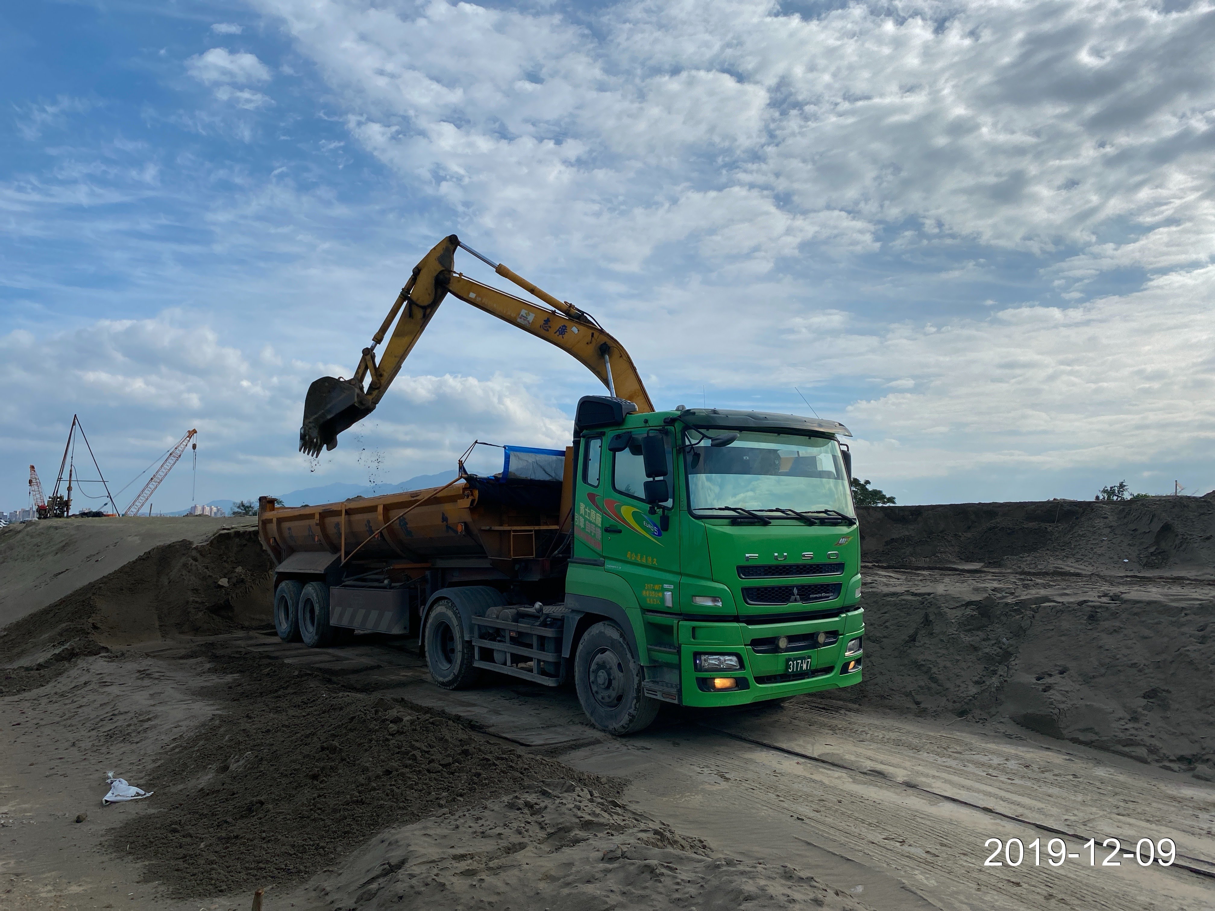 八里端棄土開挖運棄