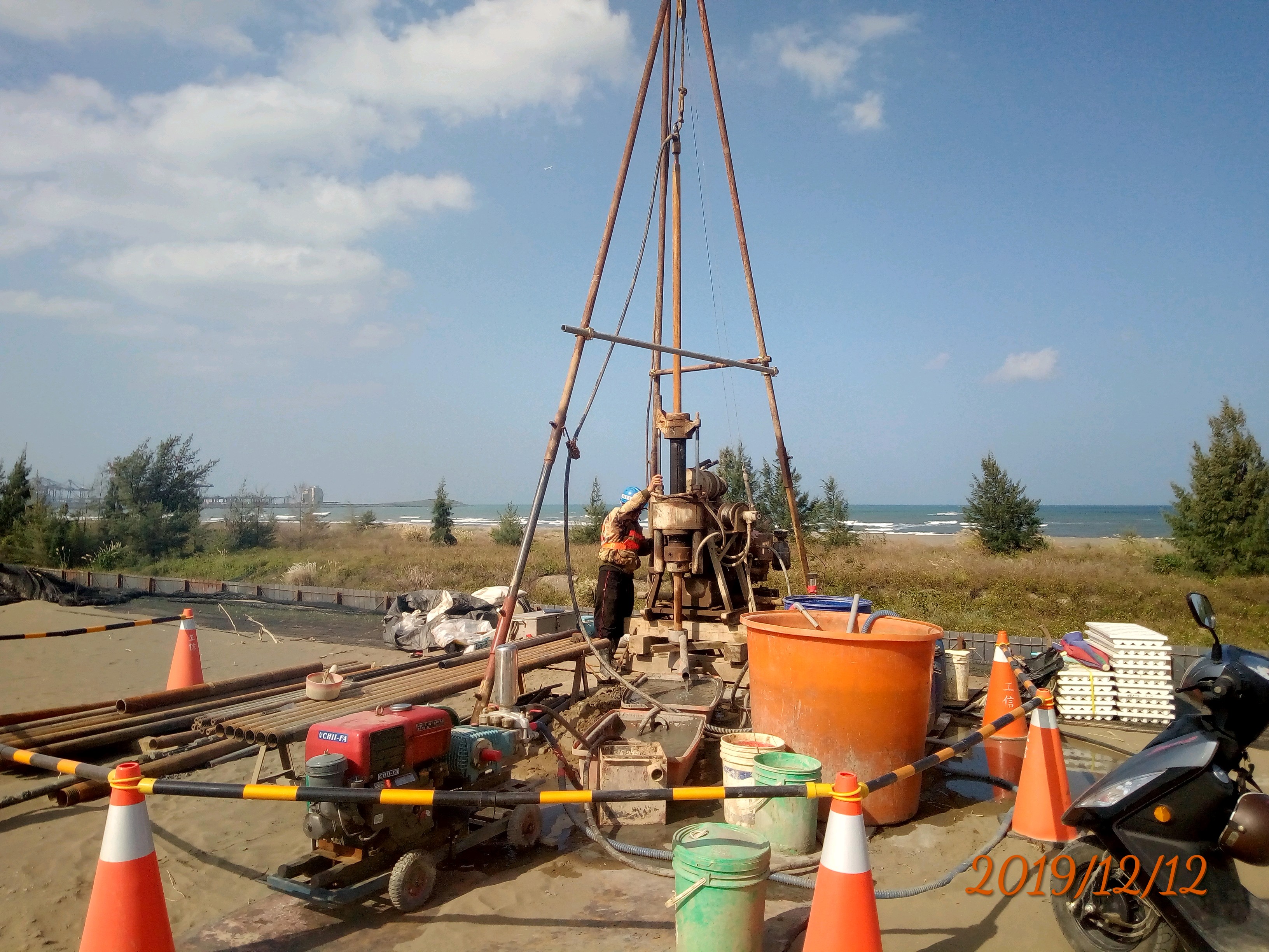 八里端補充地質鑽探