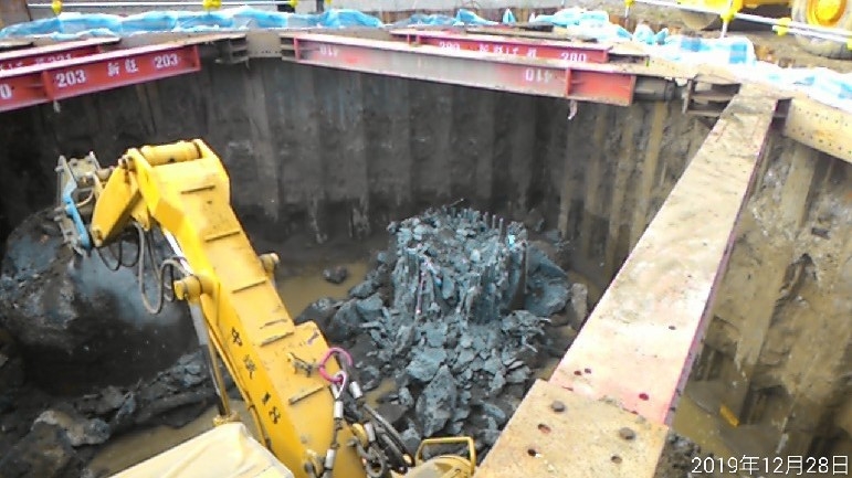 淡水端基礎版之基樁樁頭劣質敲除