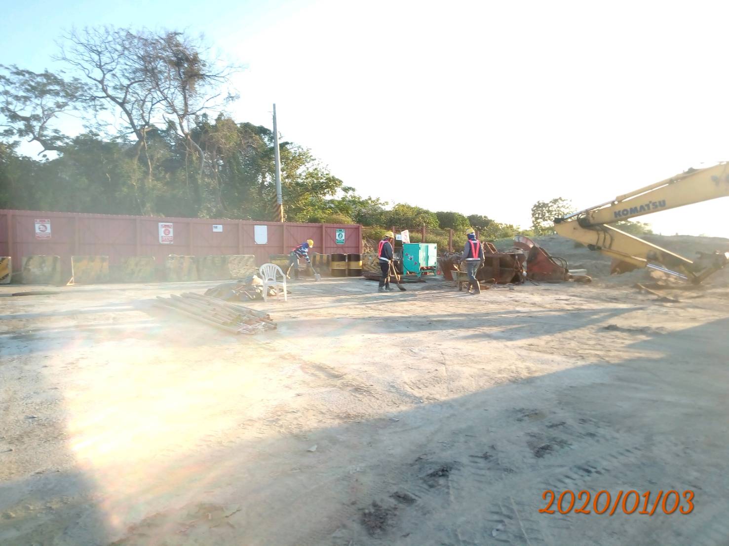 八里端工區環境清掃