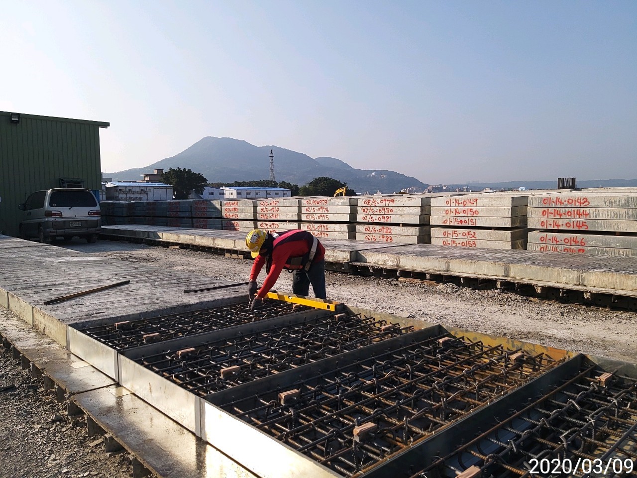 淡水端混凝土複合式覆蓋板鋼筋綁紮