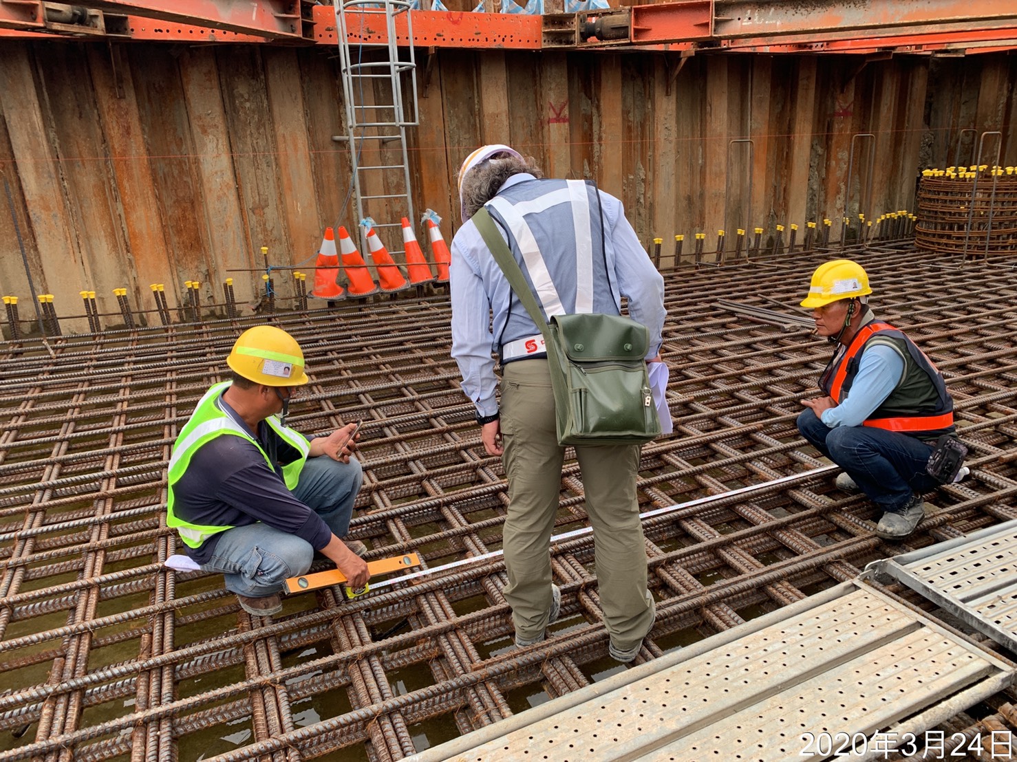淡水端基礎版之鋼筋綁紮間距查驗