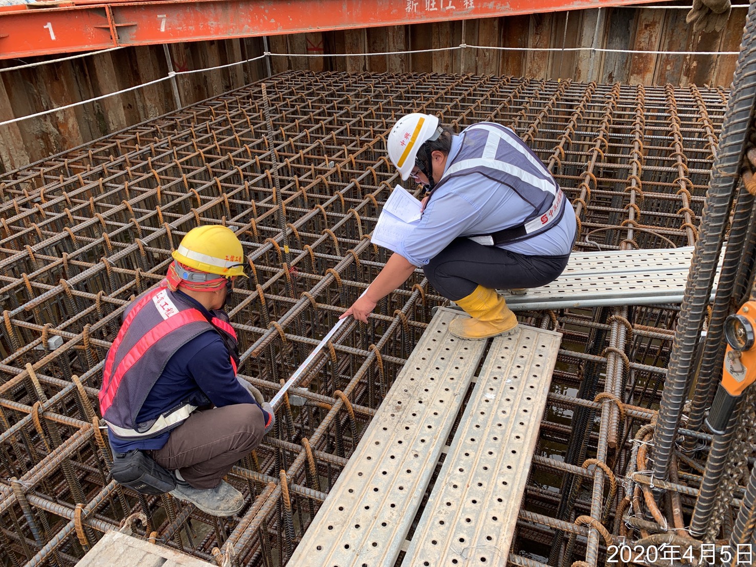 淡水端基礎版之鋼筋綁紮查驗