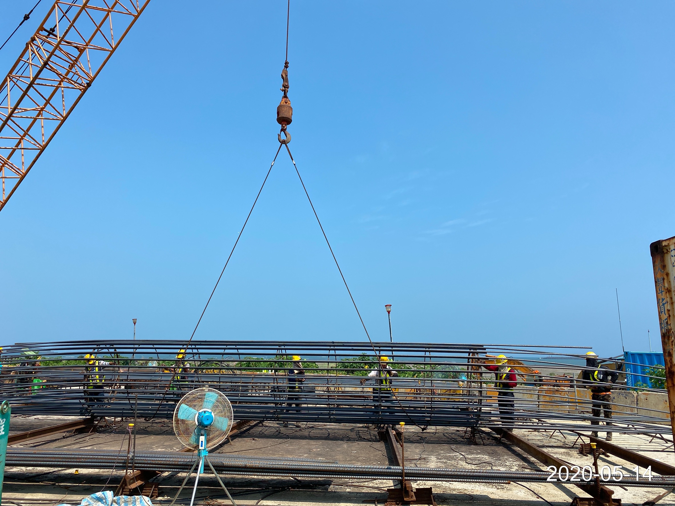 八里端基樁鋼筋籠製作加工