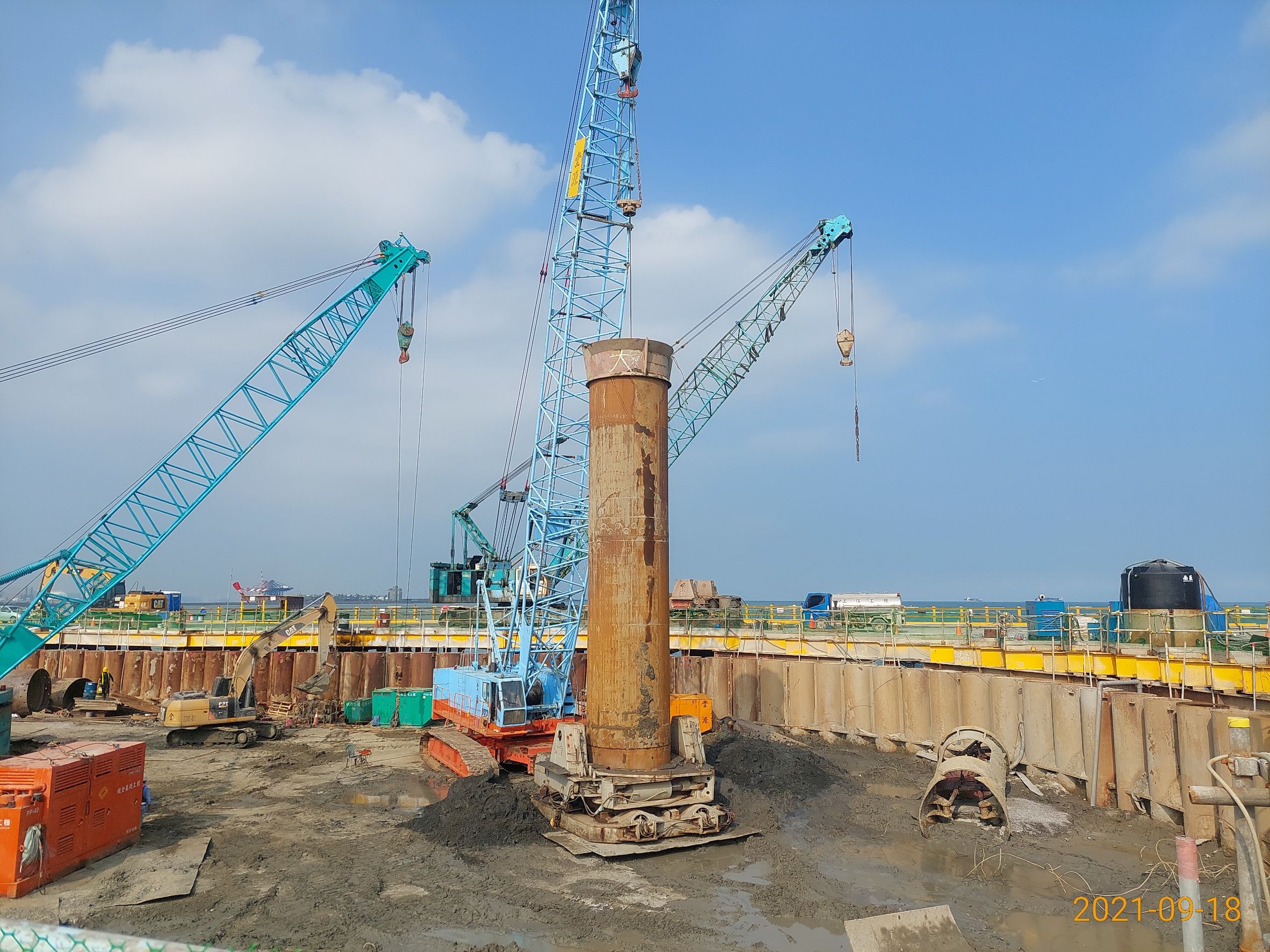 基樁工程施工.