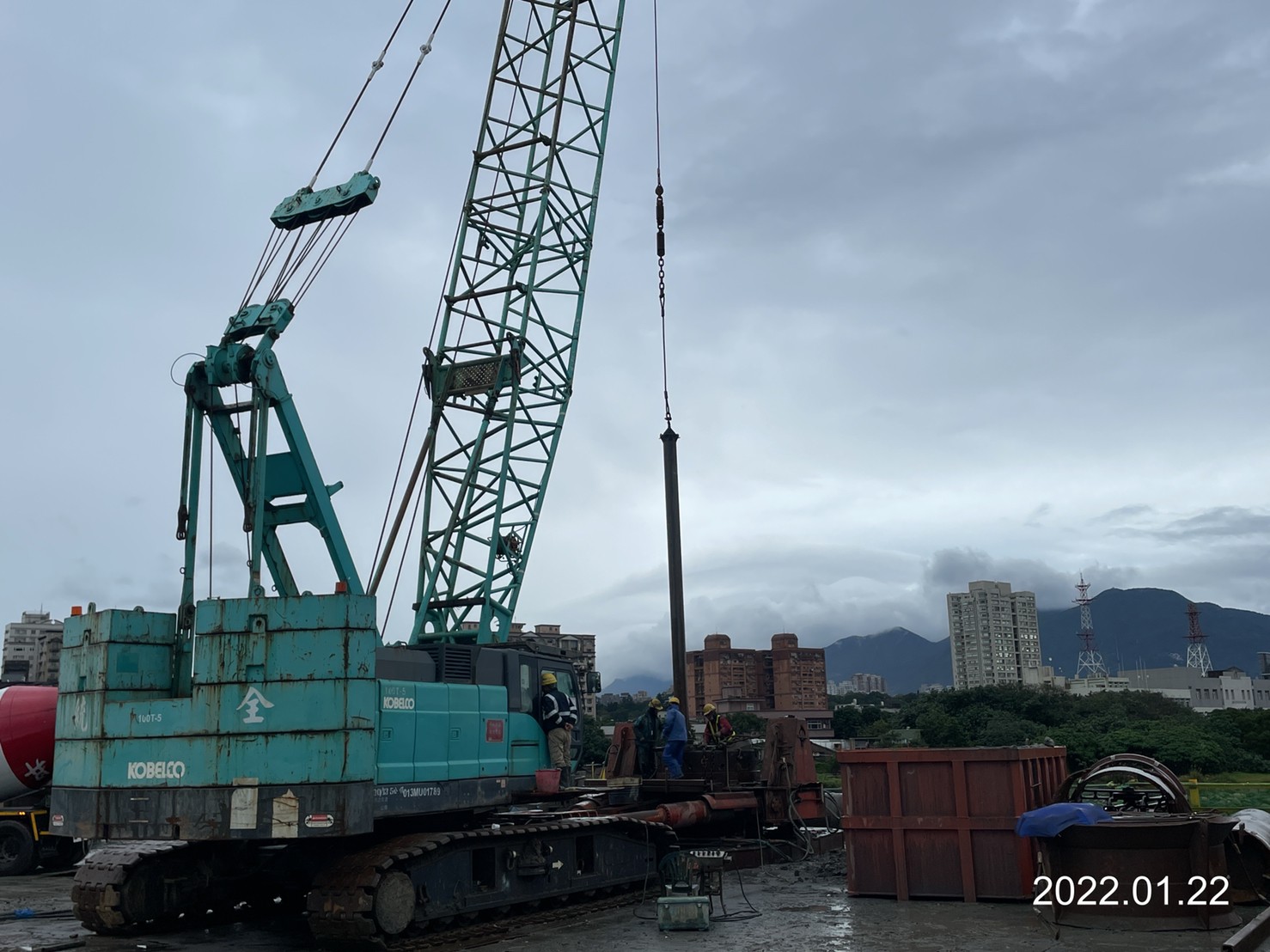 特密管取管作業.