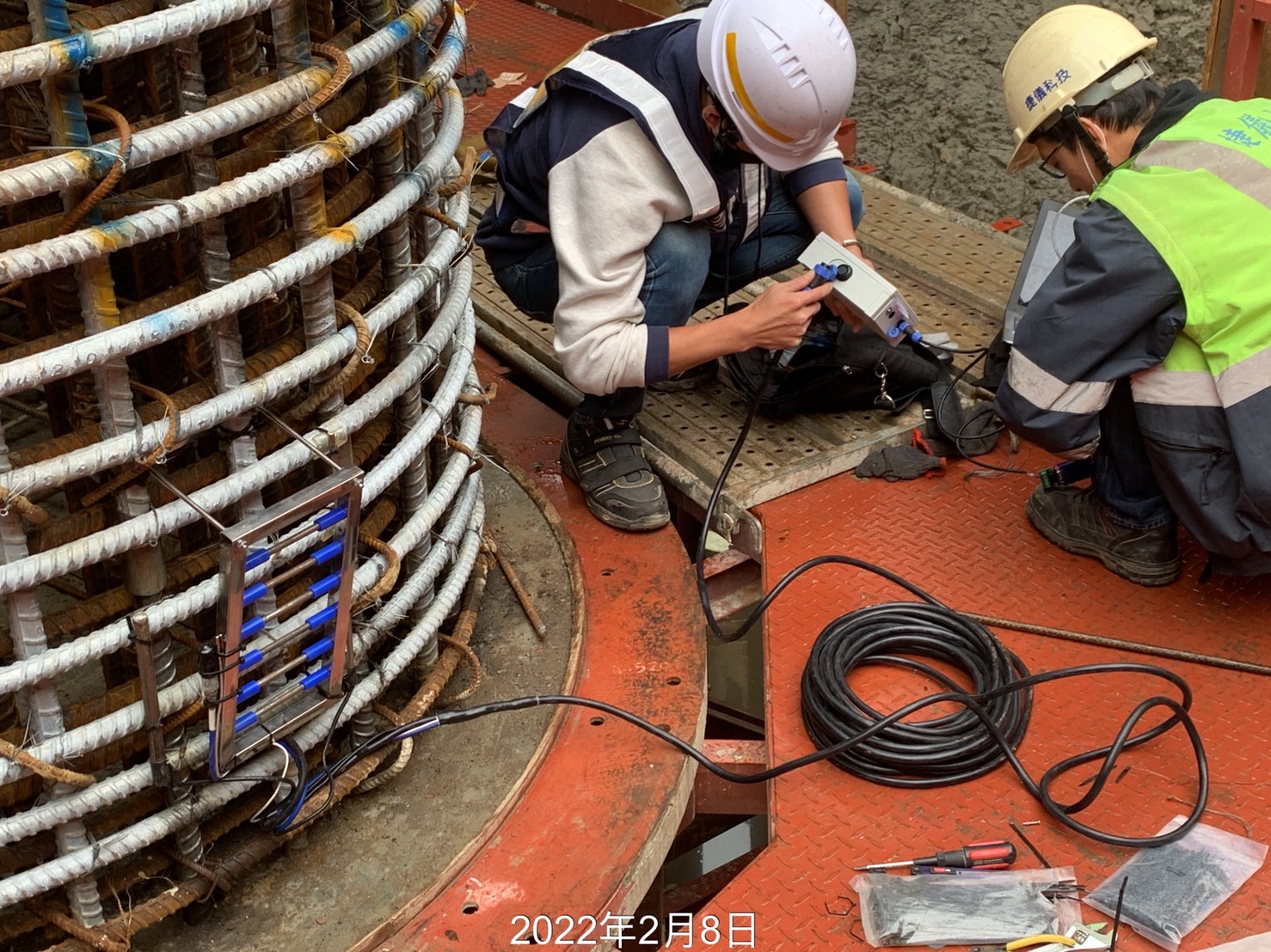 P140鋼筋腐蝕計安裝.