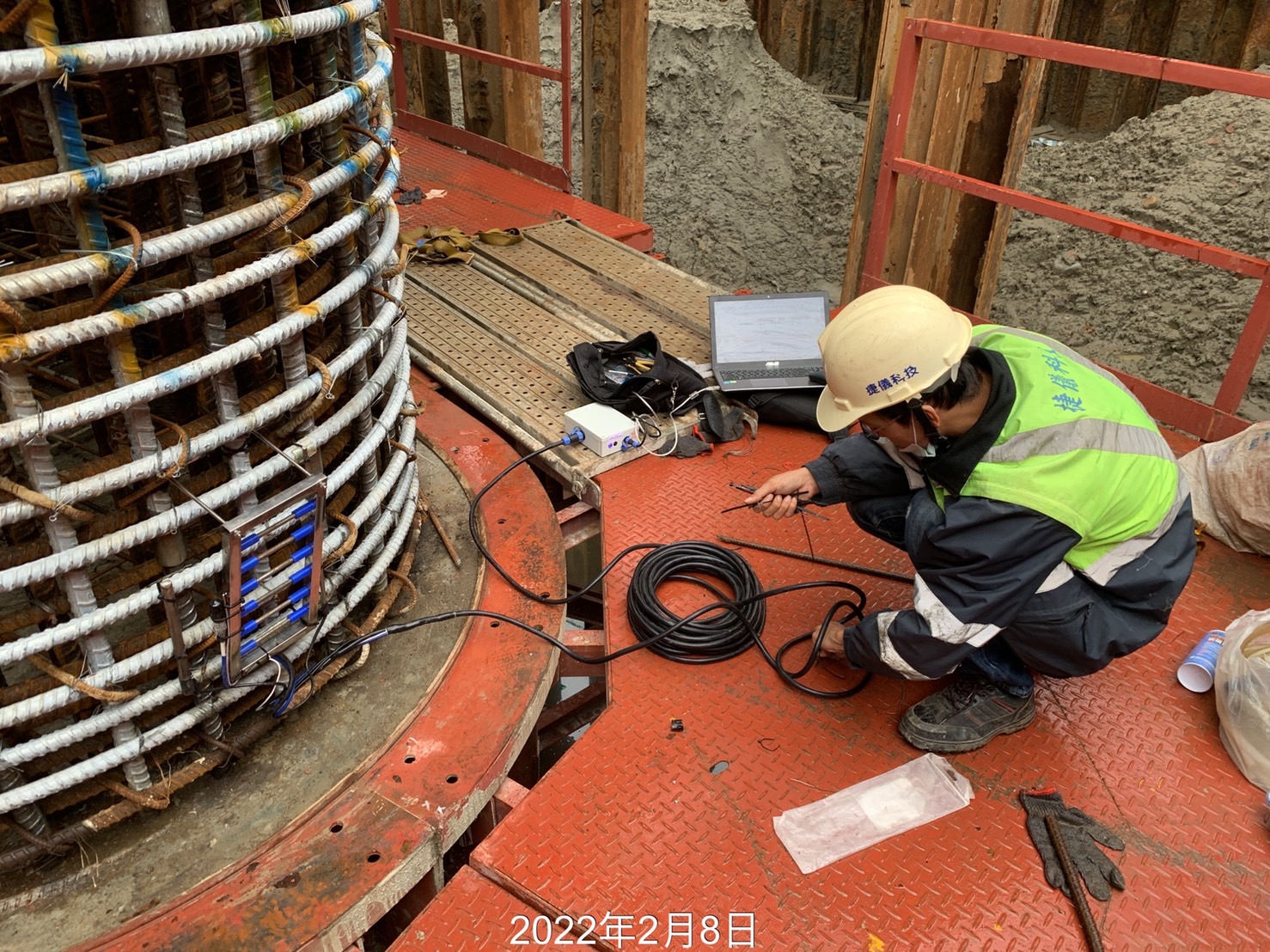 P140鋼筋腐蝕計安裝.