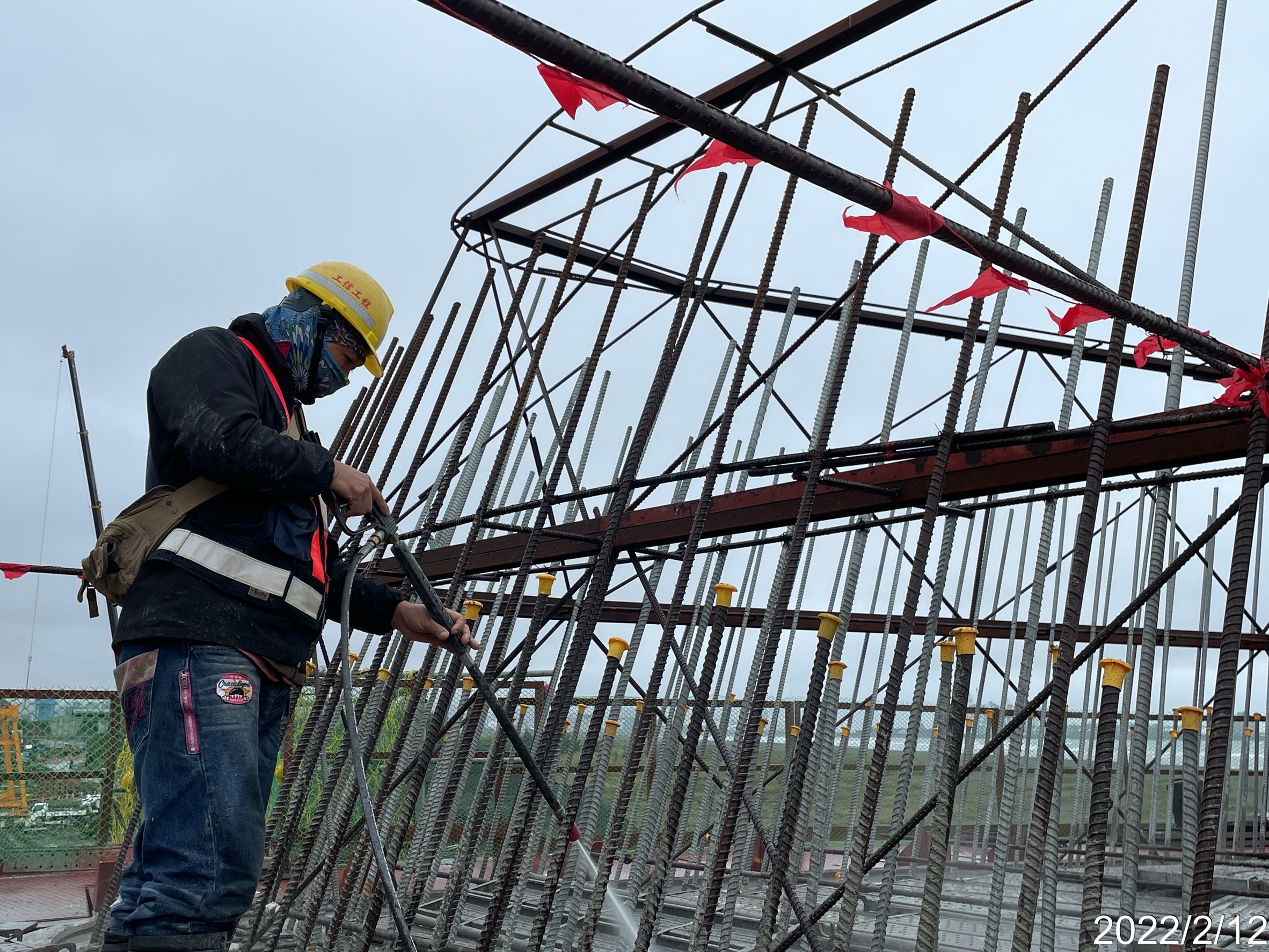 墩柱鋼筋施工.