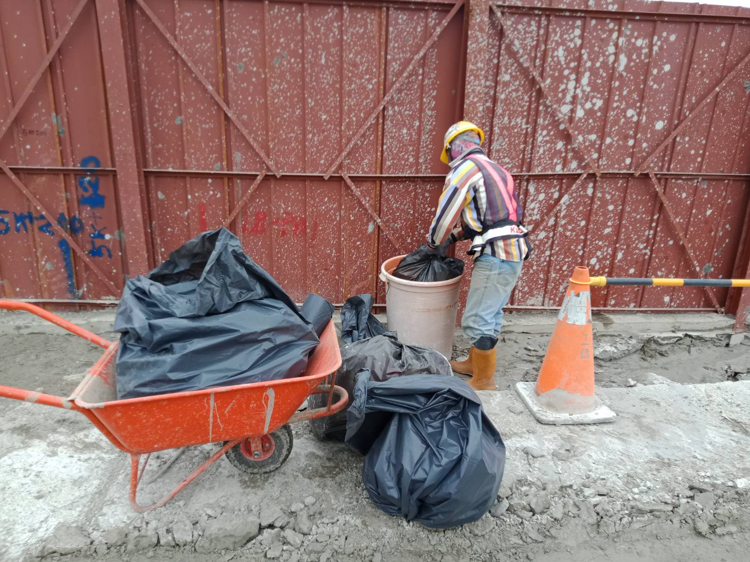 工地環境整理整頓.