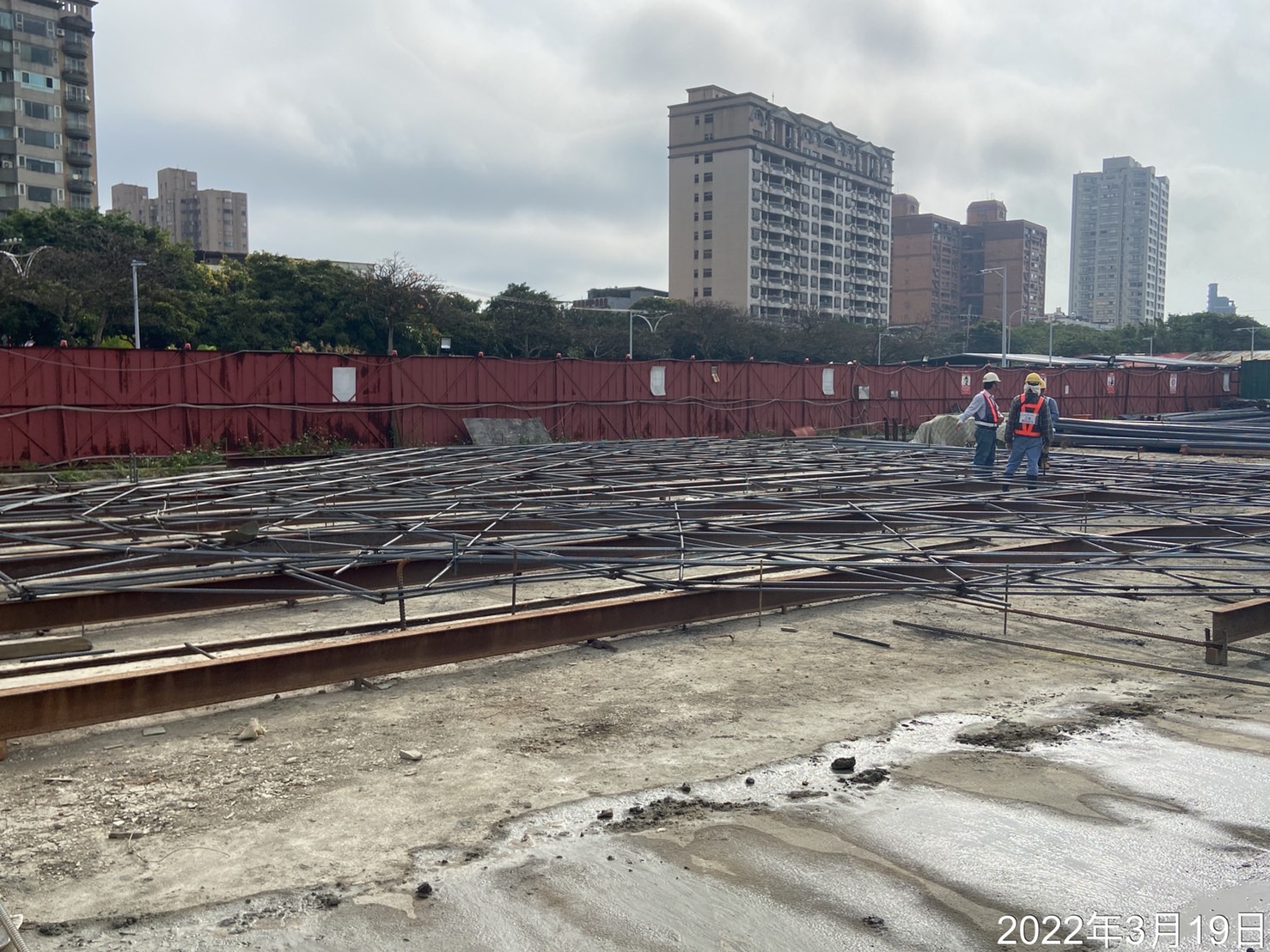 墩柱鋼筋加工製作.