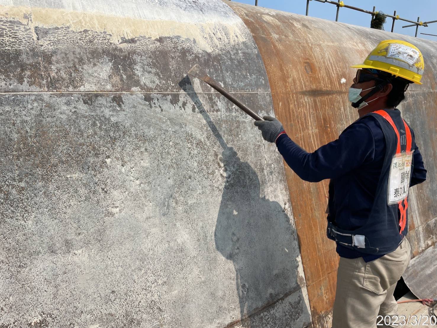 U2S-3場撐段腹翼版鋼模整理