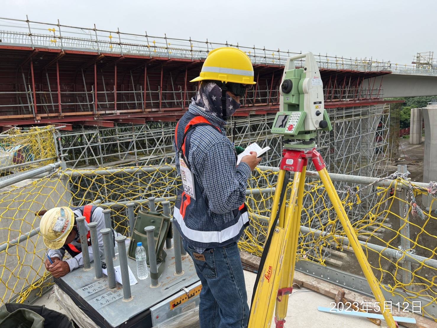 U3S-5場撐段支撐架組立