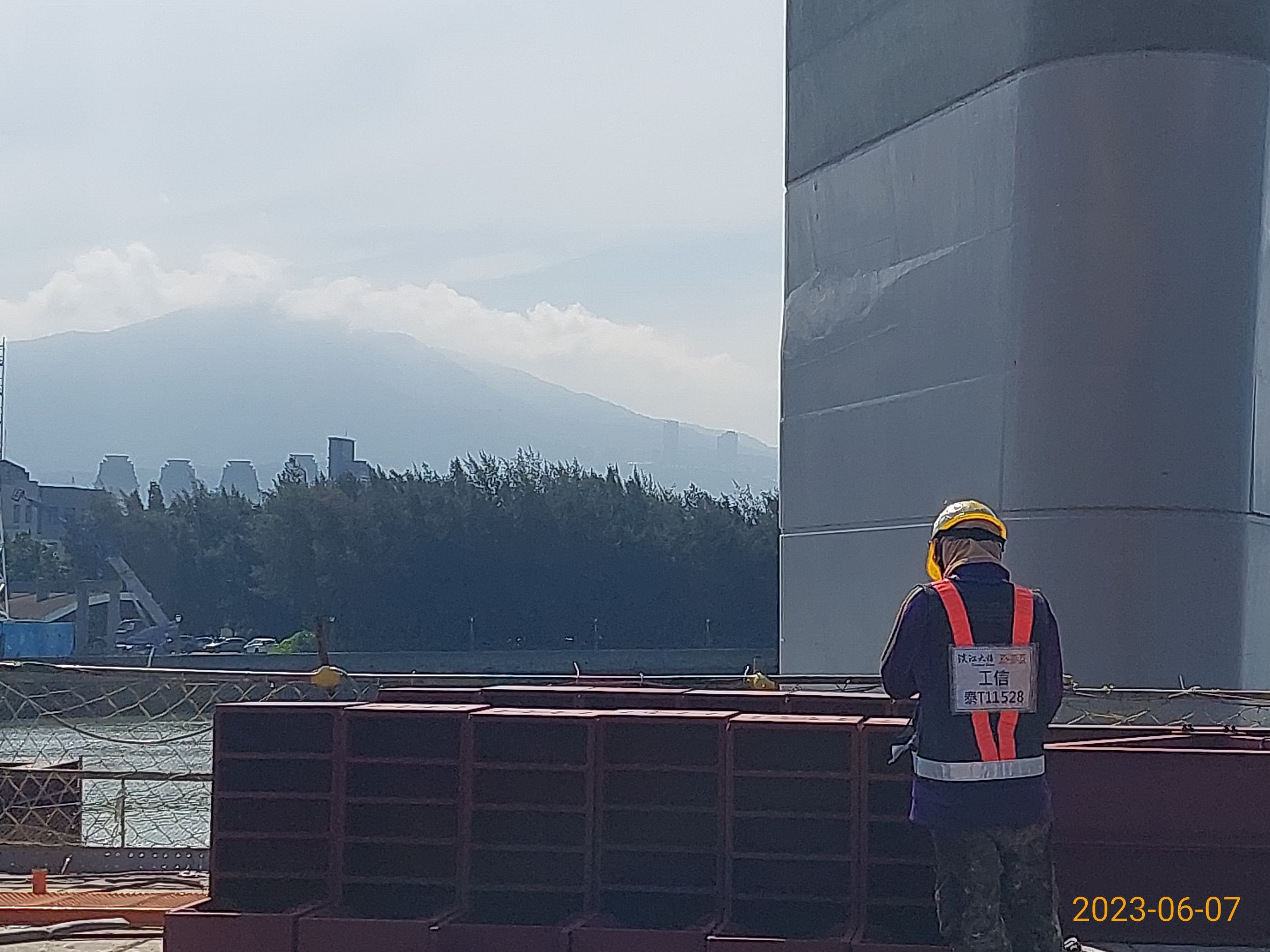 P140&P150間推進構台施作