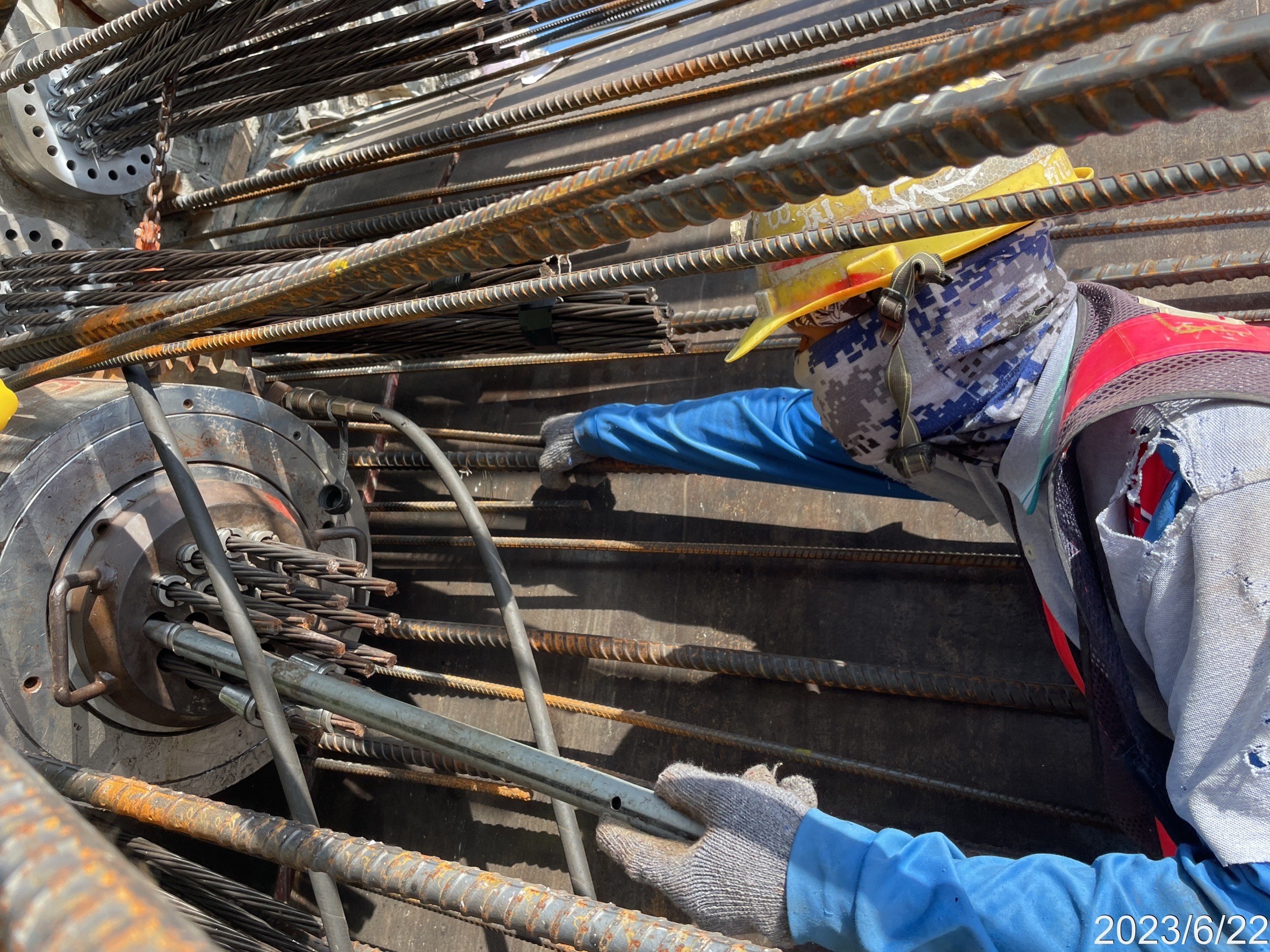 U3S-5場撐段預力施拉