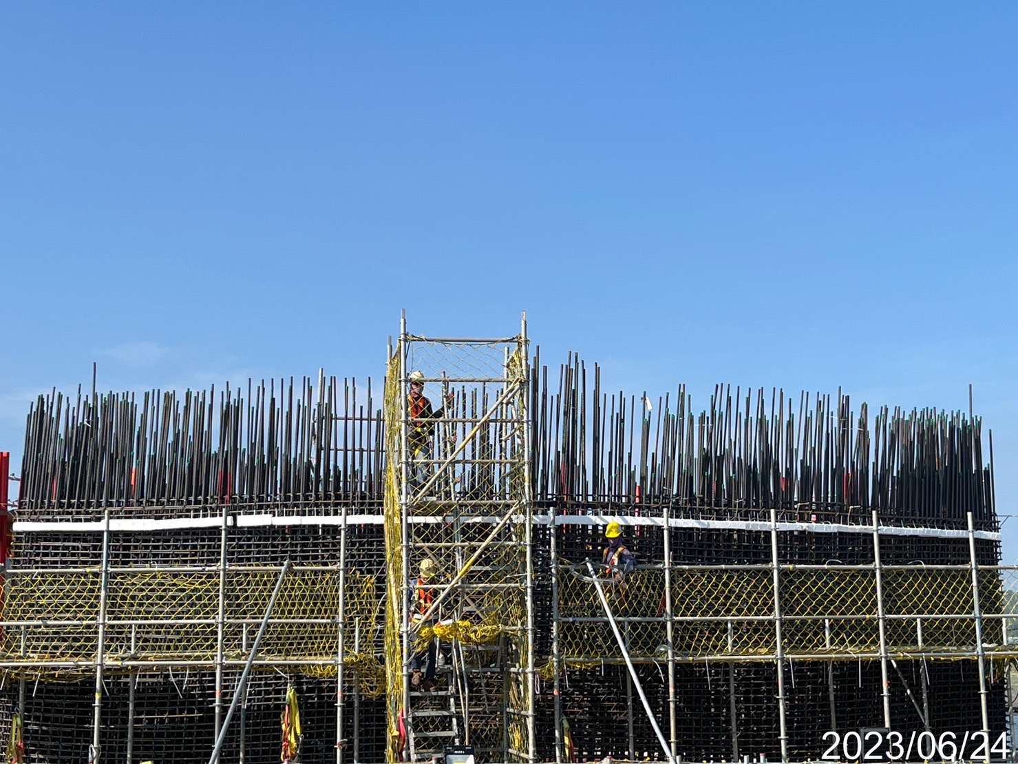 U09B節塊模檔施作