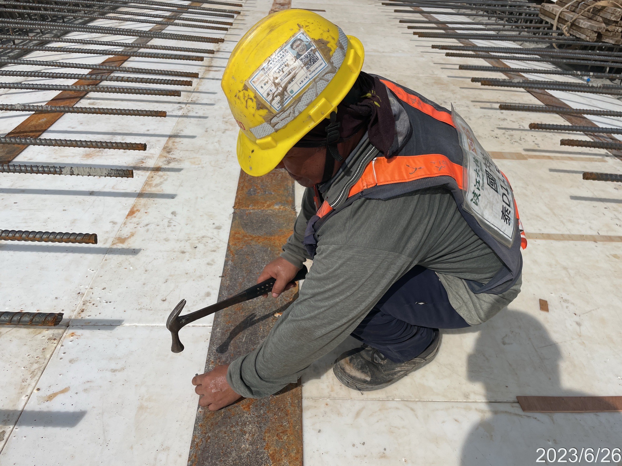 L03-1場撐段頂版模板組立