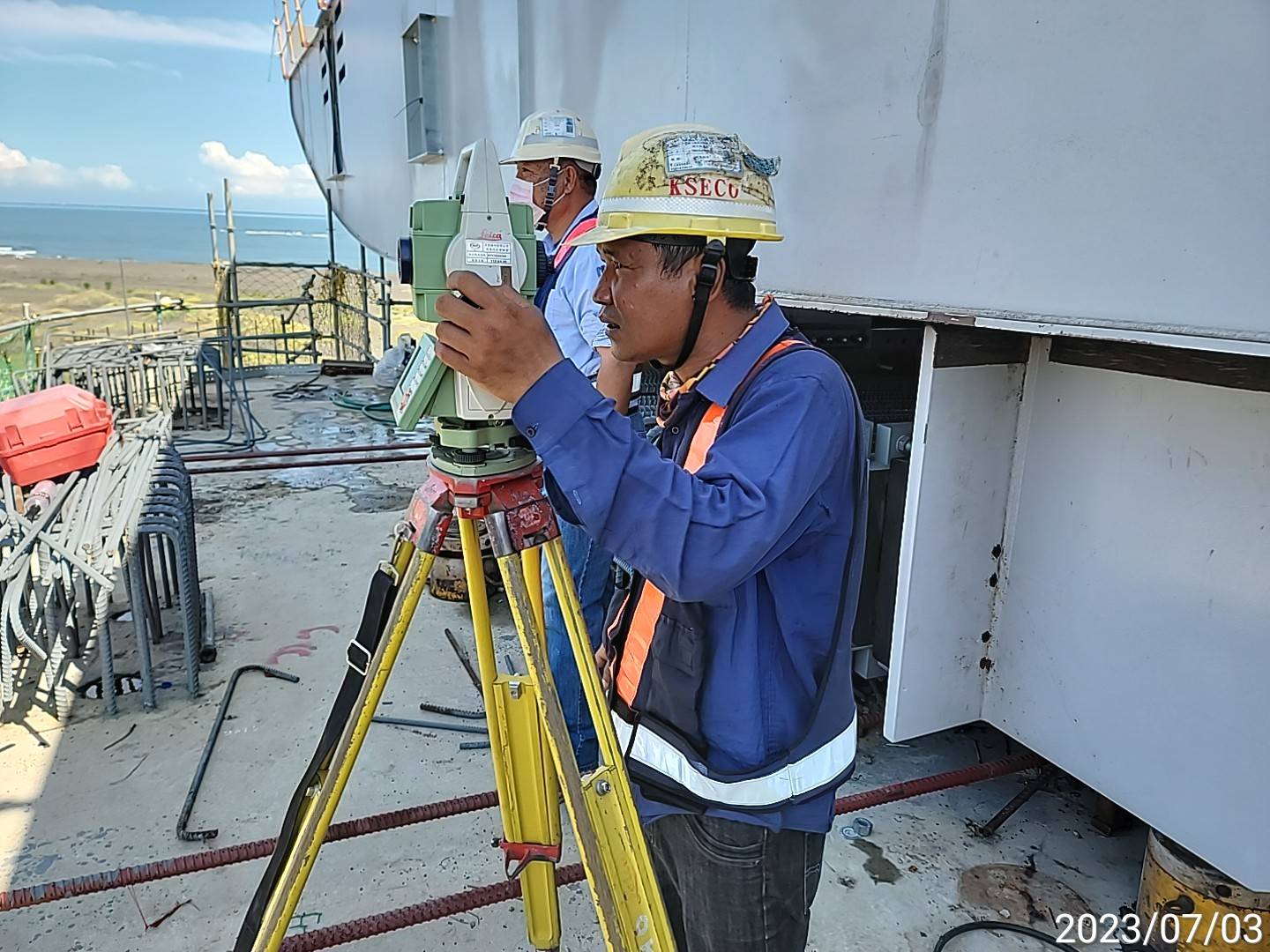 39B節塊SK連接拱頭位置調整