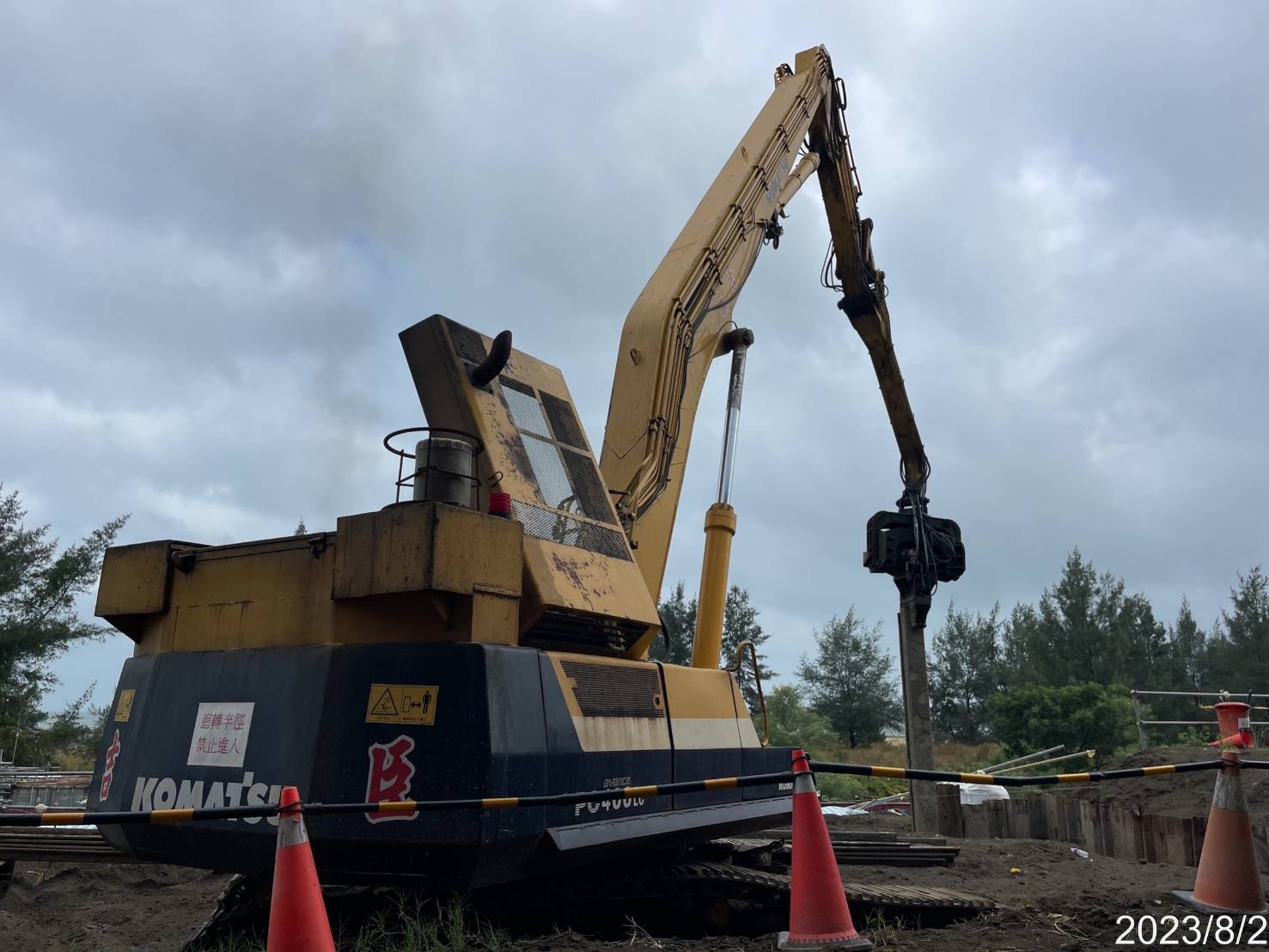 RL1P1鋼板樁打設