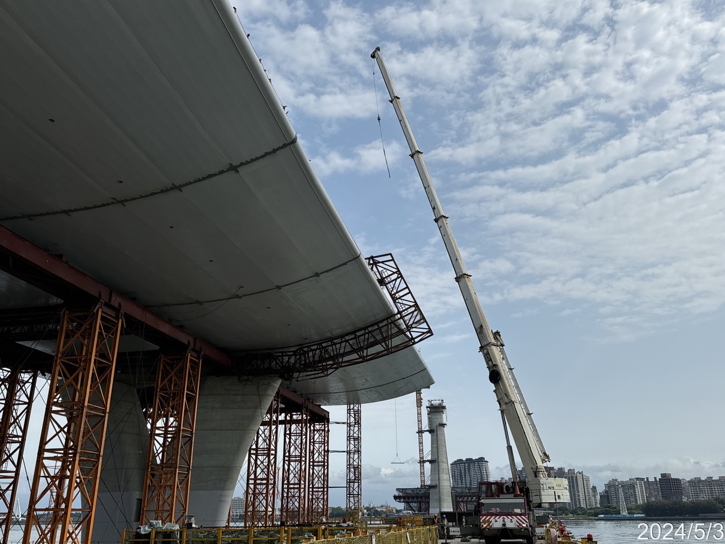 預力轉換區段鋼筋綁紮