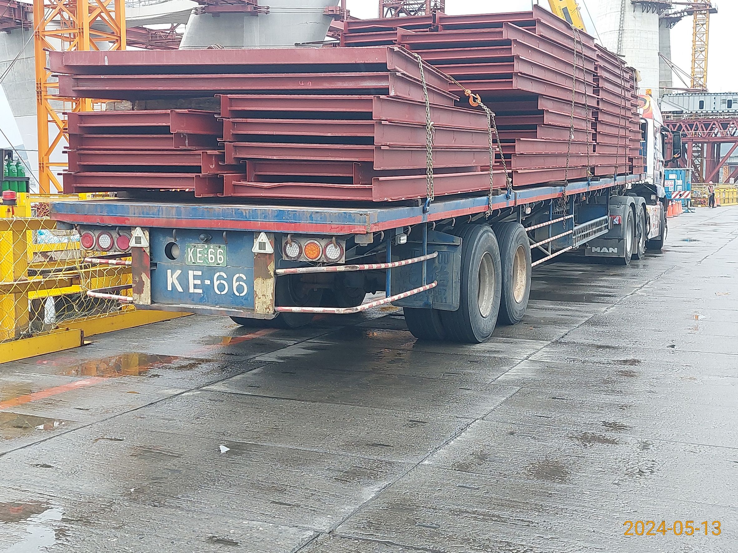 TB節塊支撐架組立