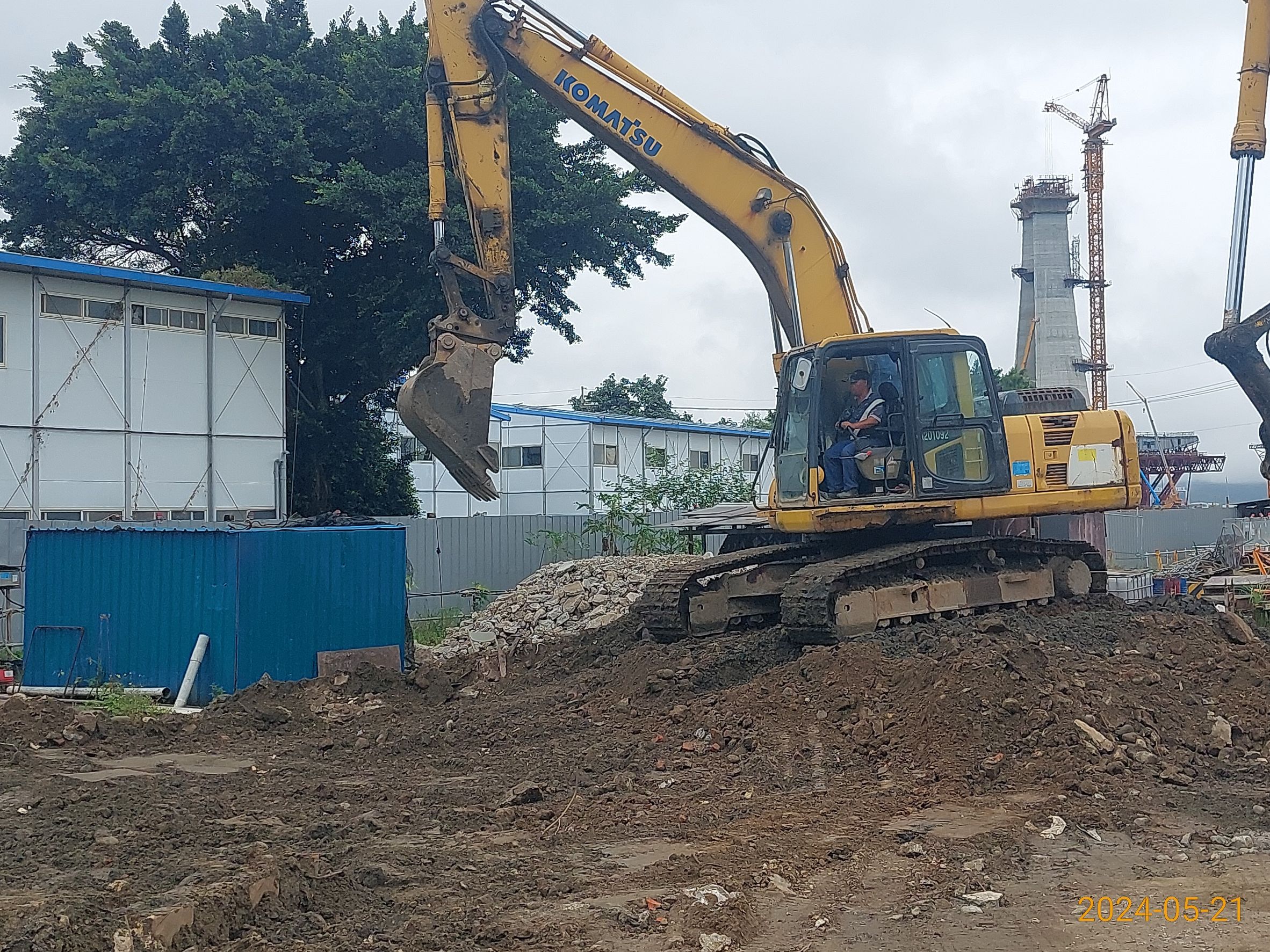 RR3-L7-1擋土牆開挖