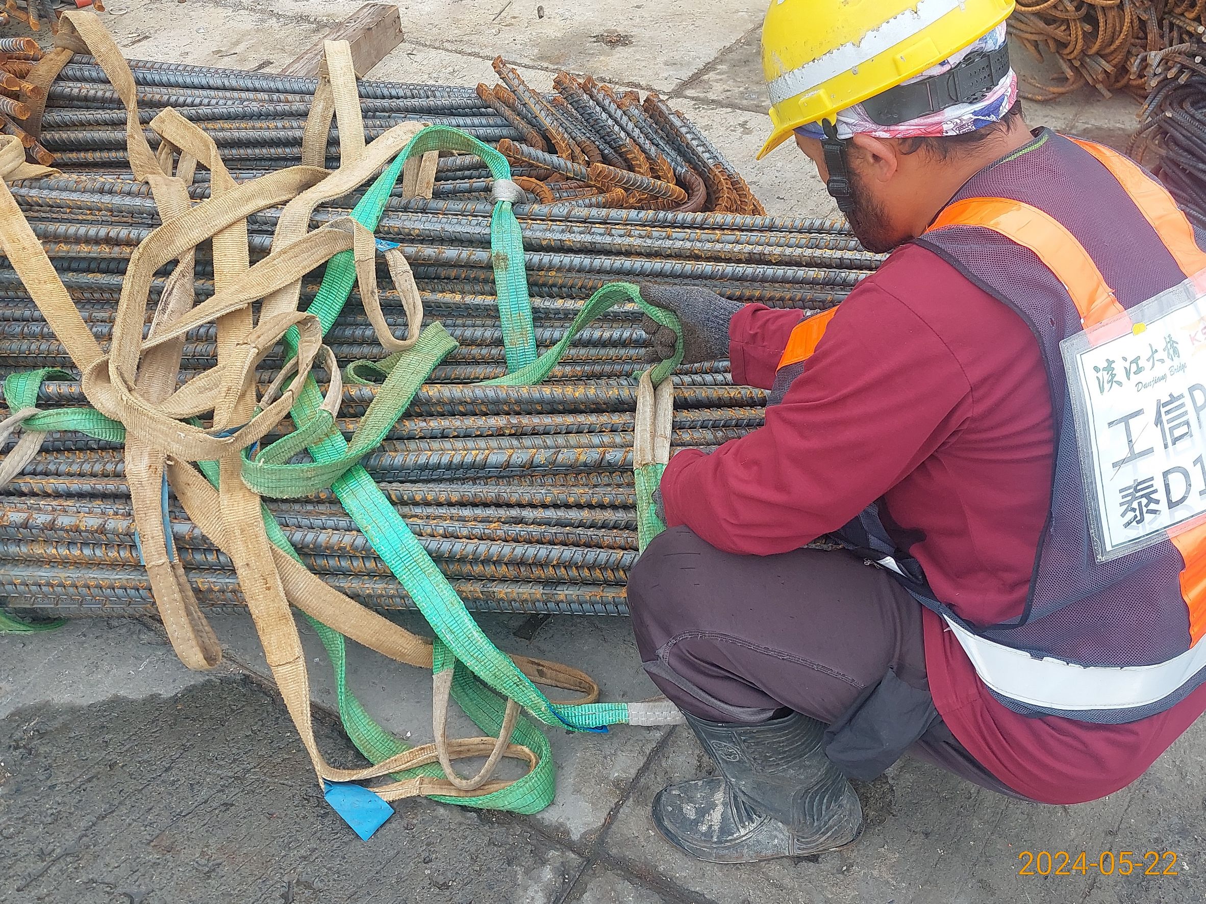 U27節塊鋼筋綁紮