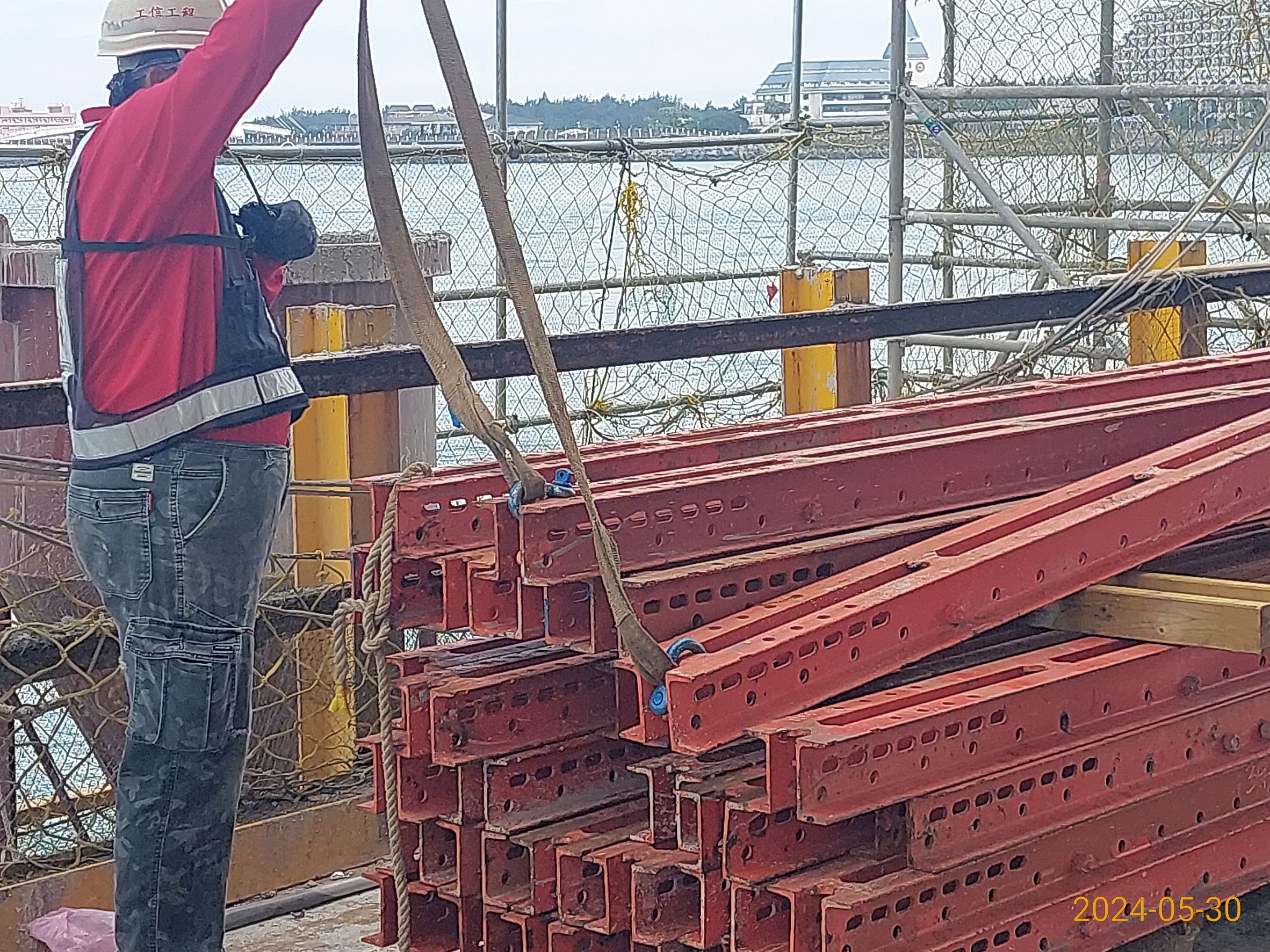 U27節塊模板組立