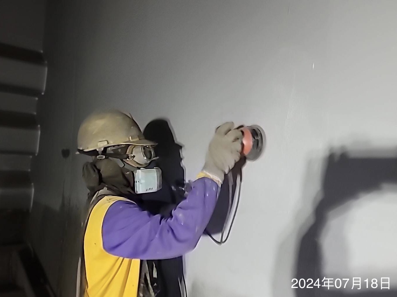 5T節塊銲道研磨