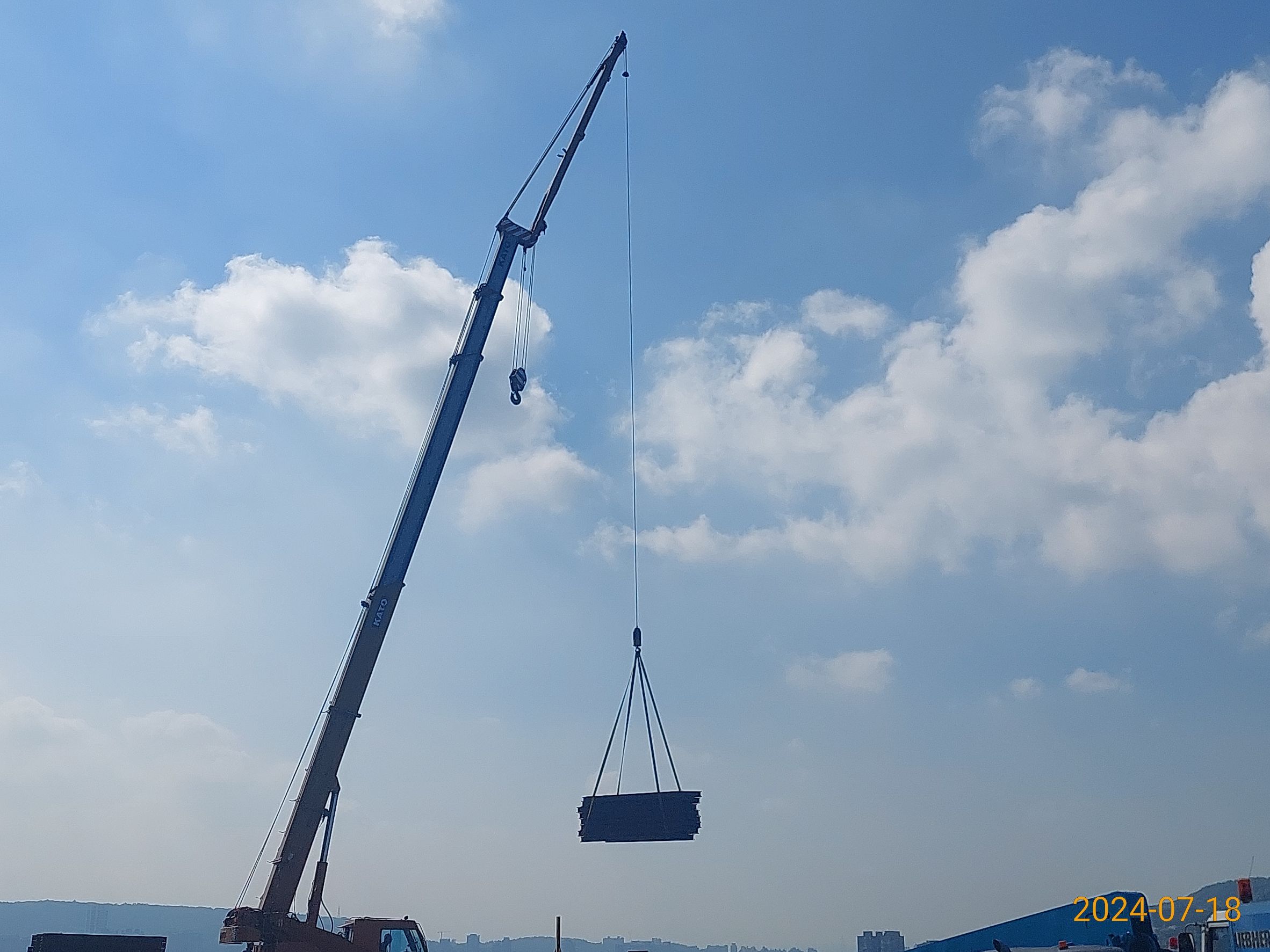 BB節塊(北上線)支撐架施作