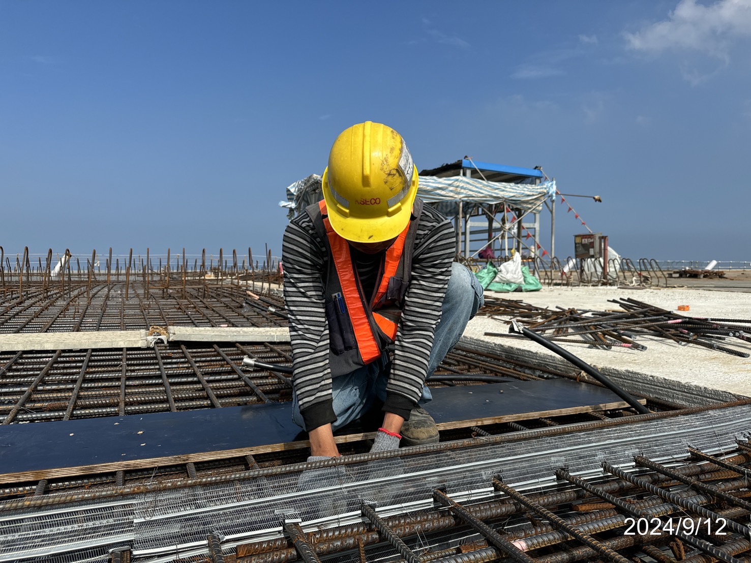 複合橋面版免拆模施作