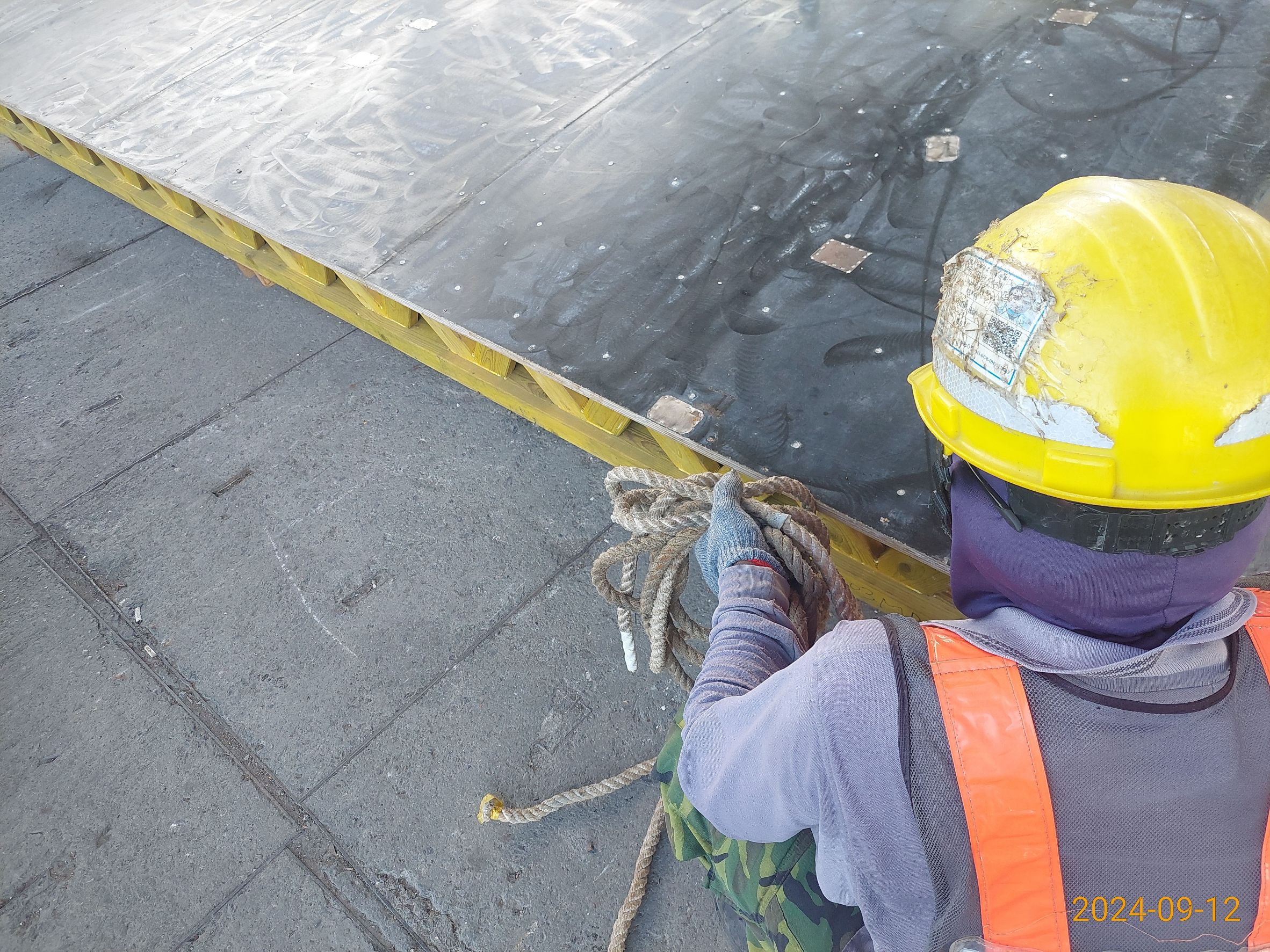 U32節塊模板組立