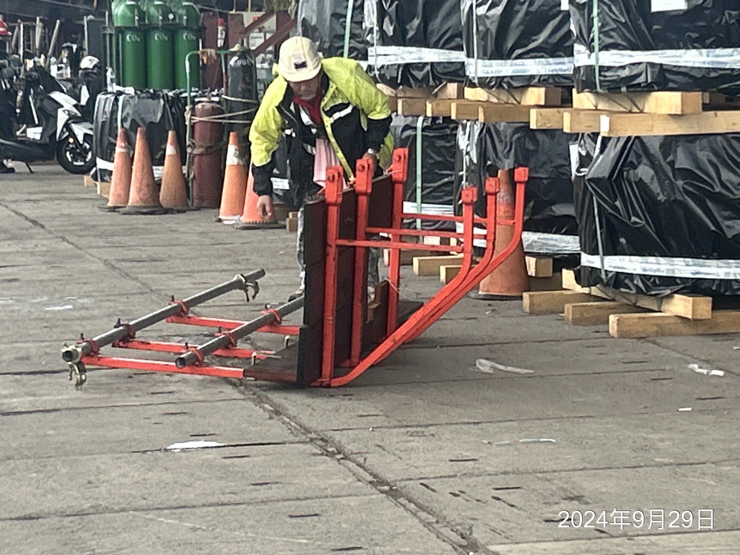 U33節塊平台施做