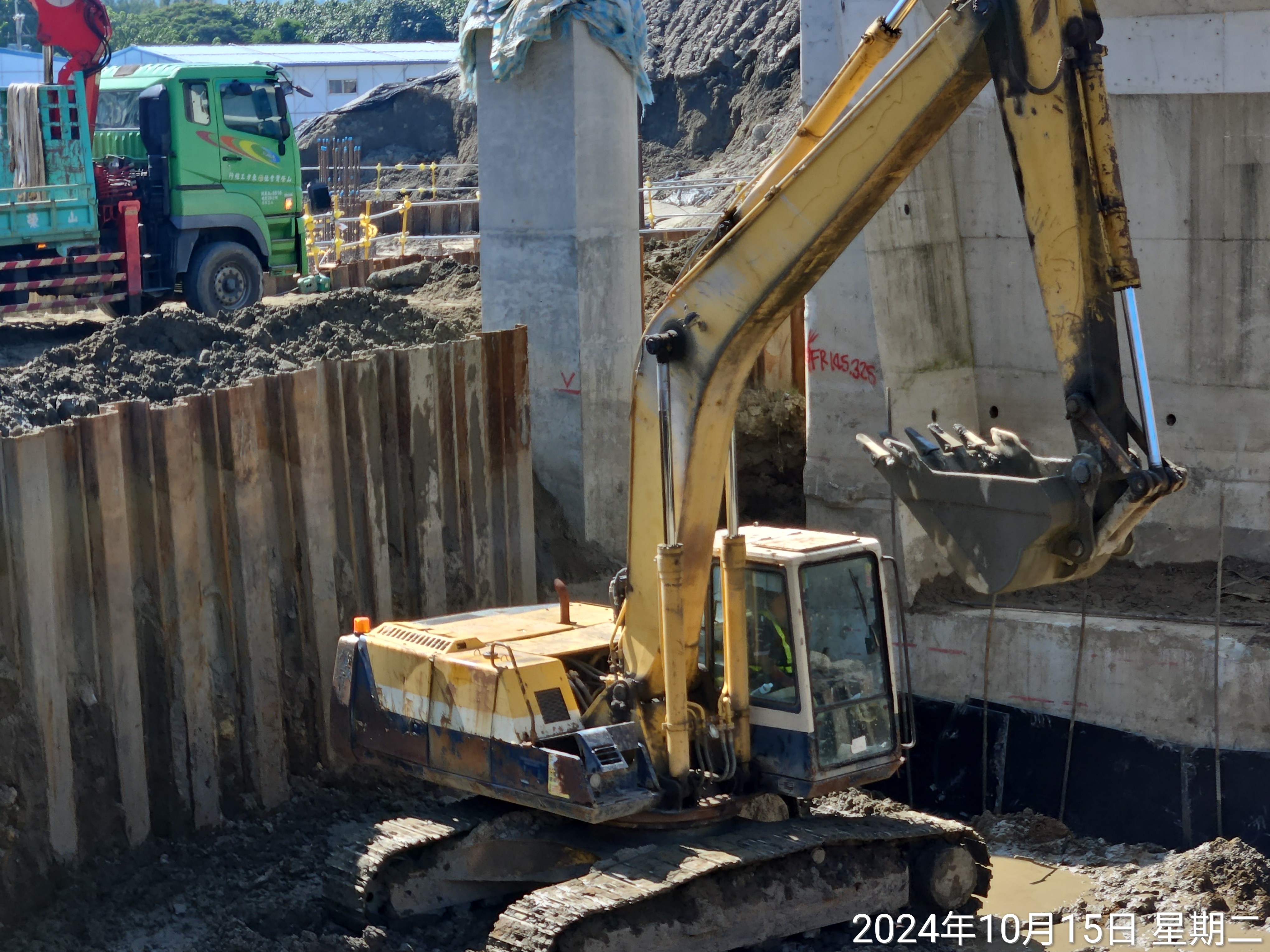 MR1-L10擋土牆構造物土方開挖