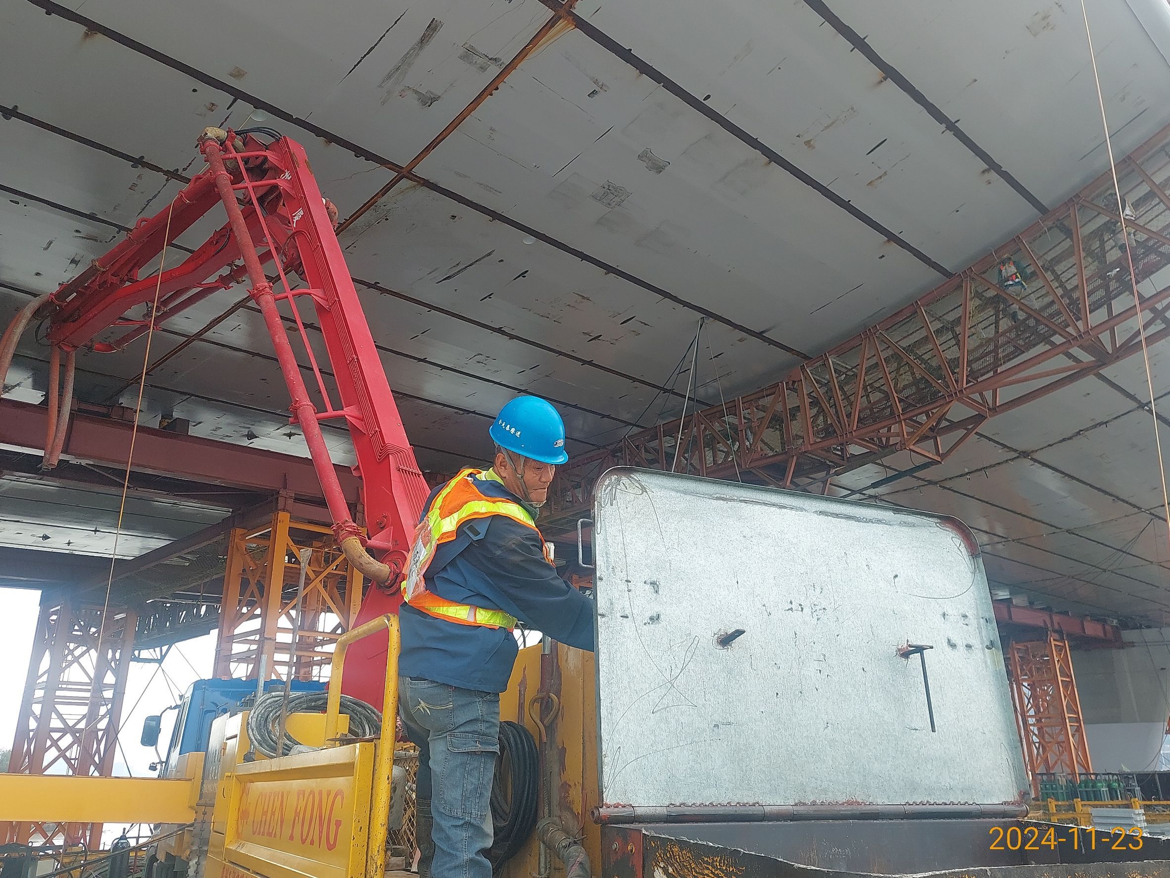 P150FPB-RC墊混凝土澆置