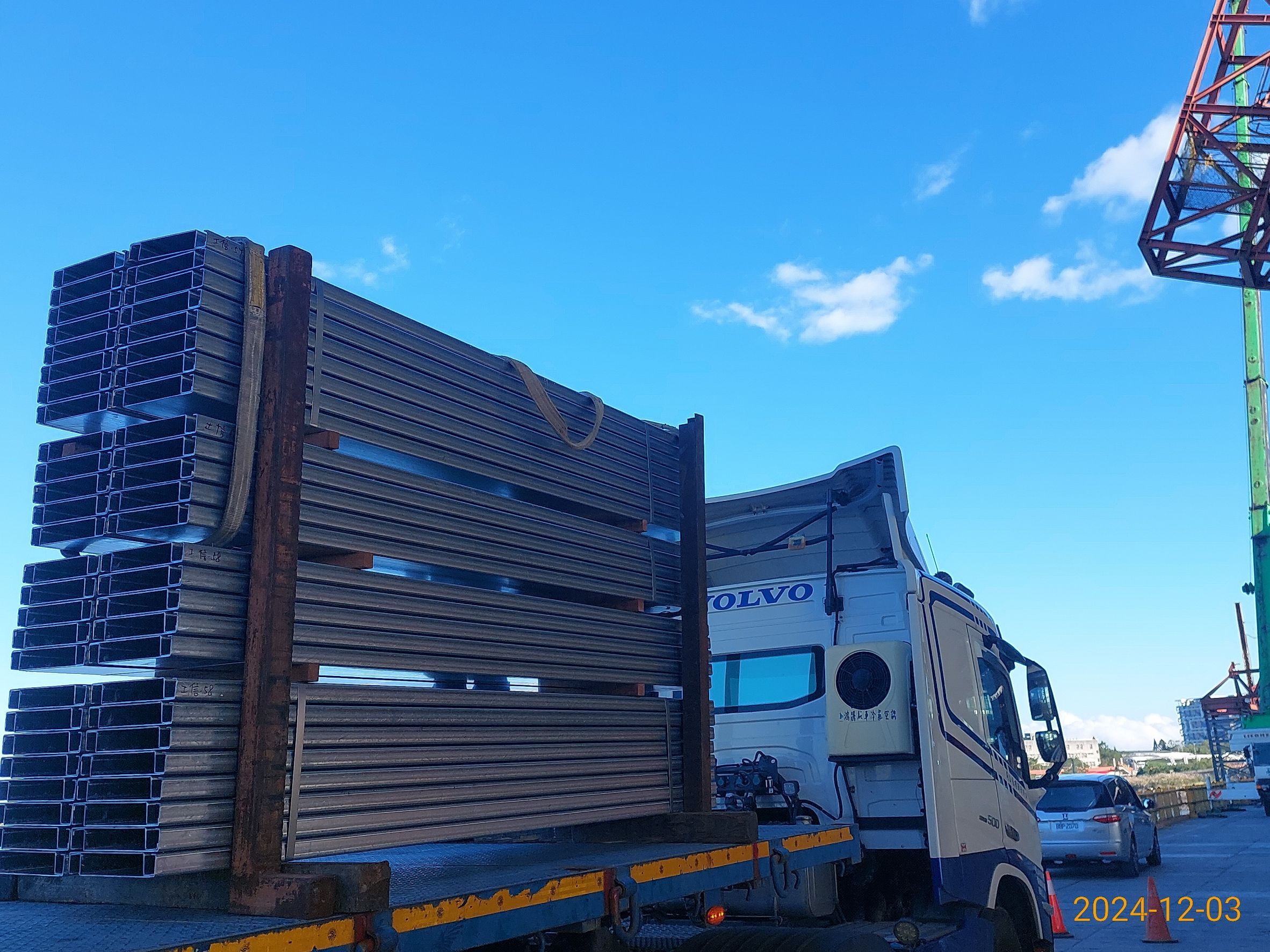 11T~16T複合橋面DECK版進料