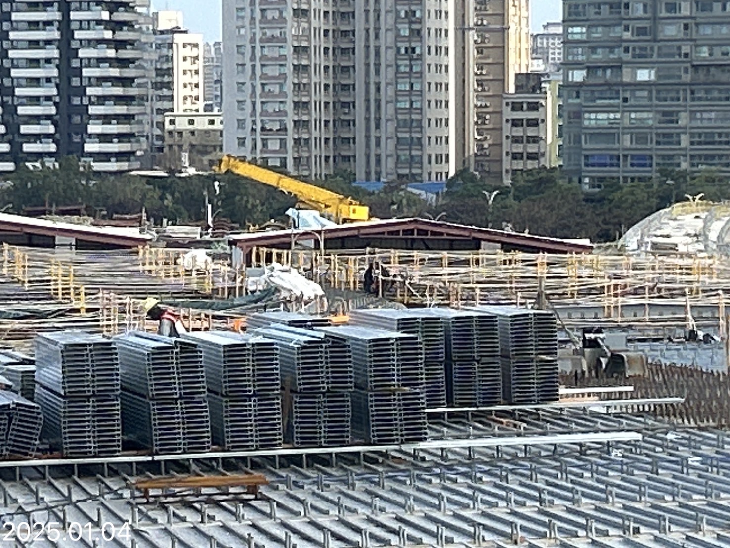 16T~20T複合橋面DECK版鋪設