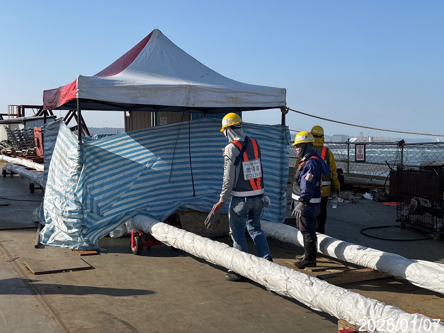 TW4、TE4-HDPE管熱熔接