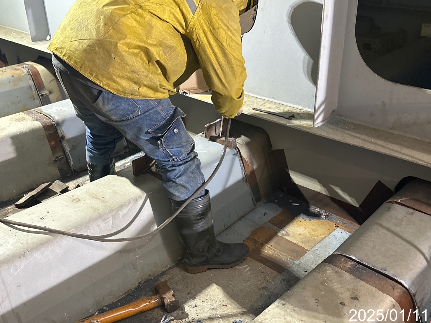 2B3B節塊端口U肋安裝電銲