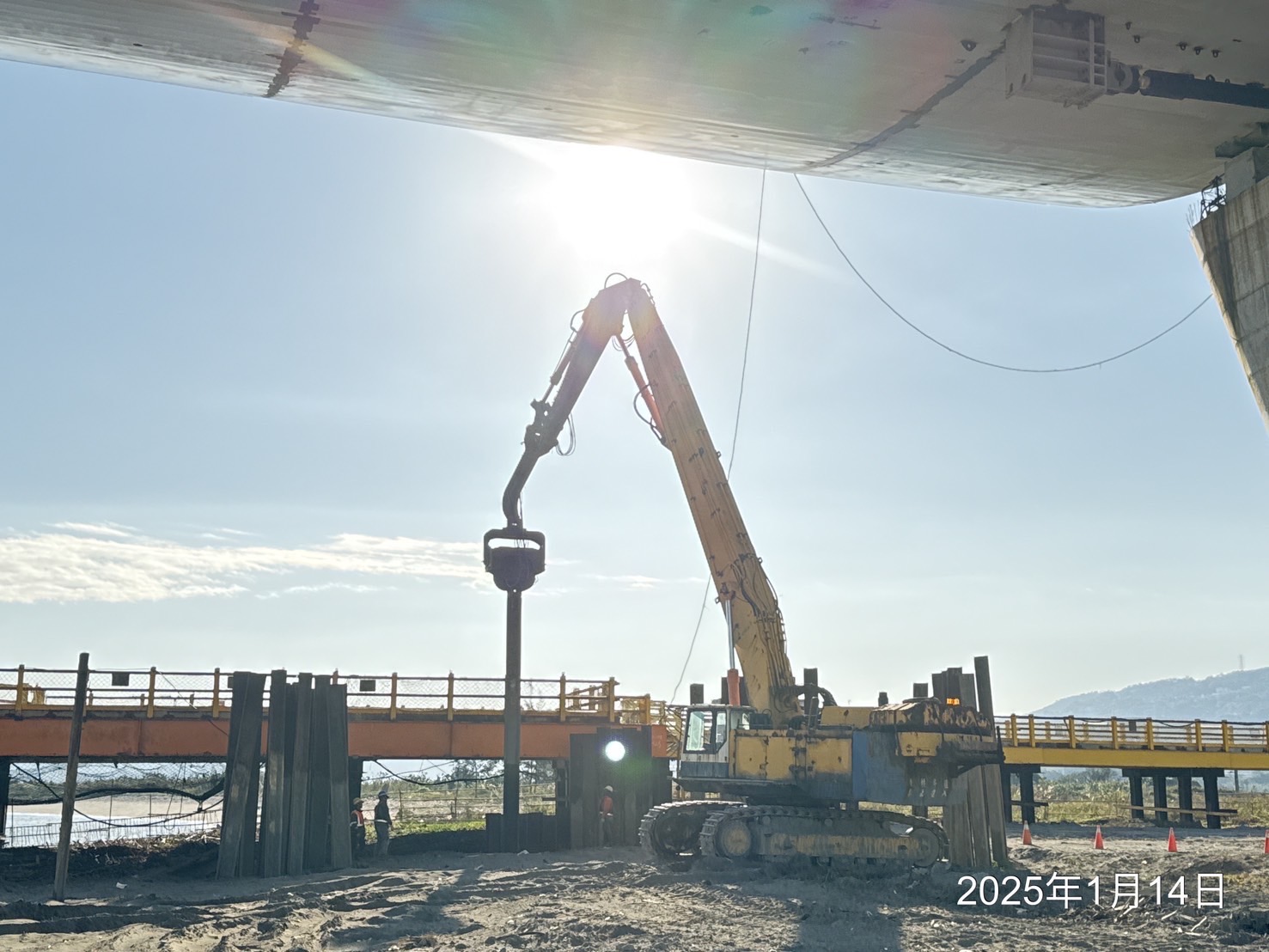 重型支撐架拆卸作業