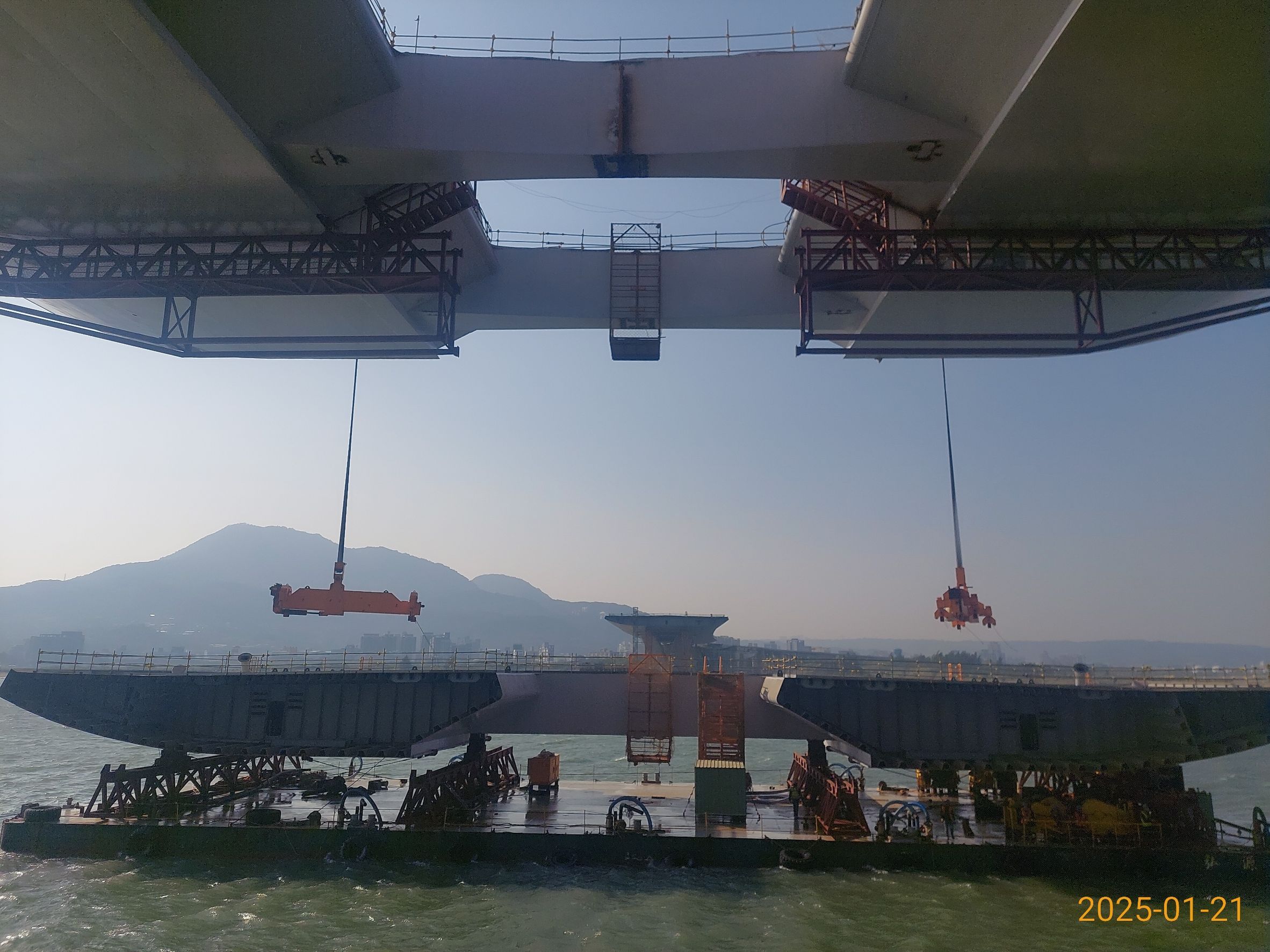 5B節塊吊裝作業