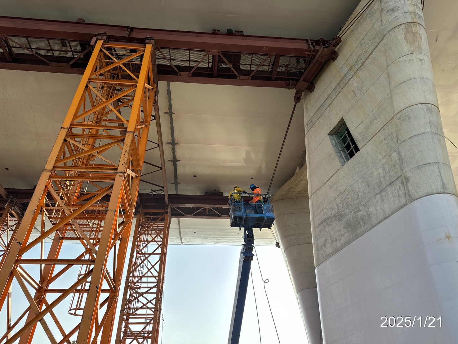 重型支撐架拆卸作業