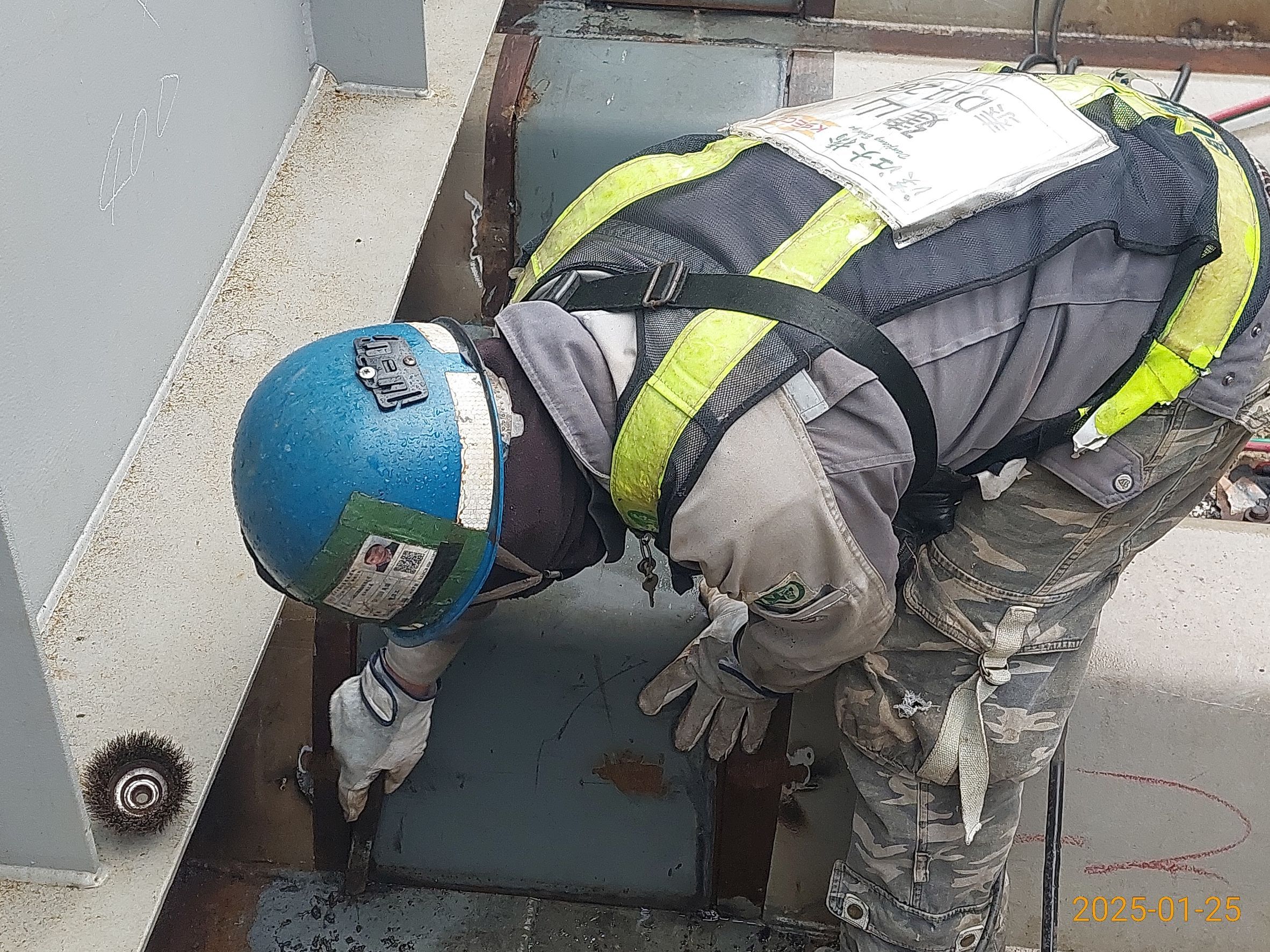 3B4B節塊端口U肋組裝