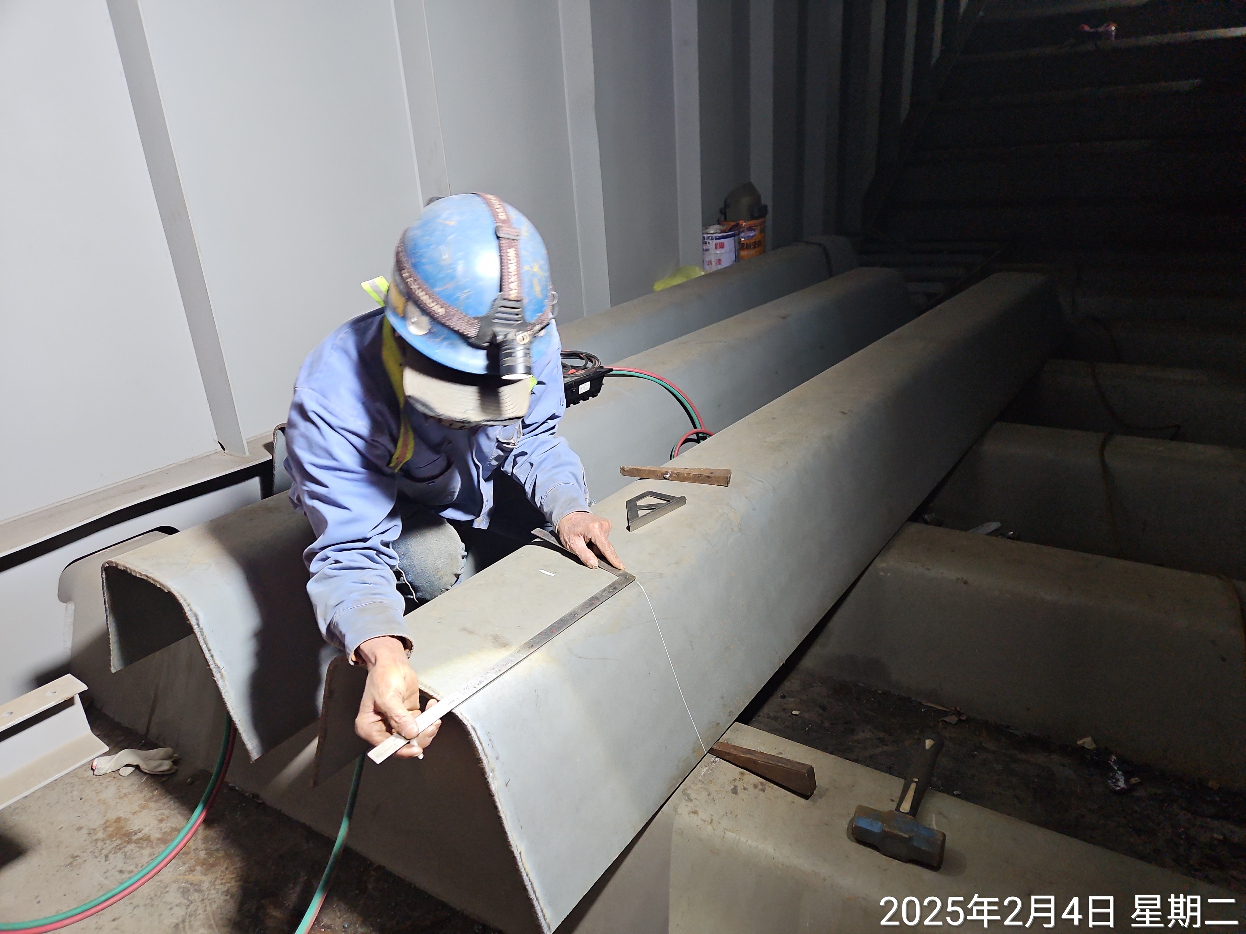 3B4B節塊端口U肋電銲