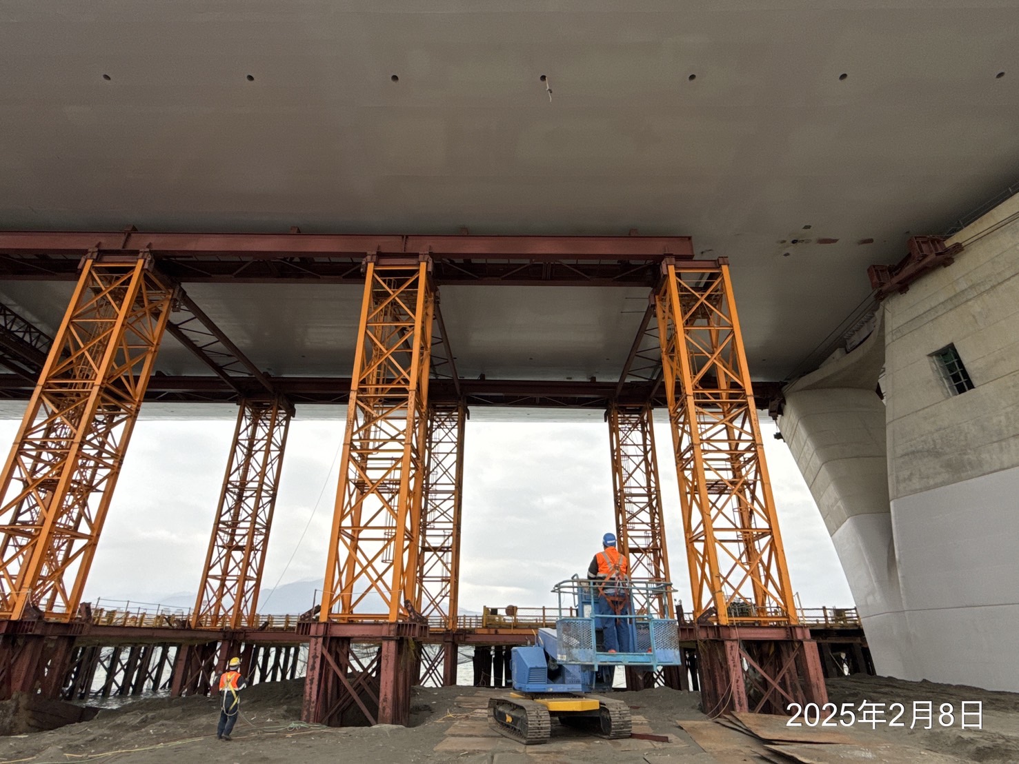 重型支撐架拆卸作業