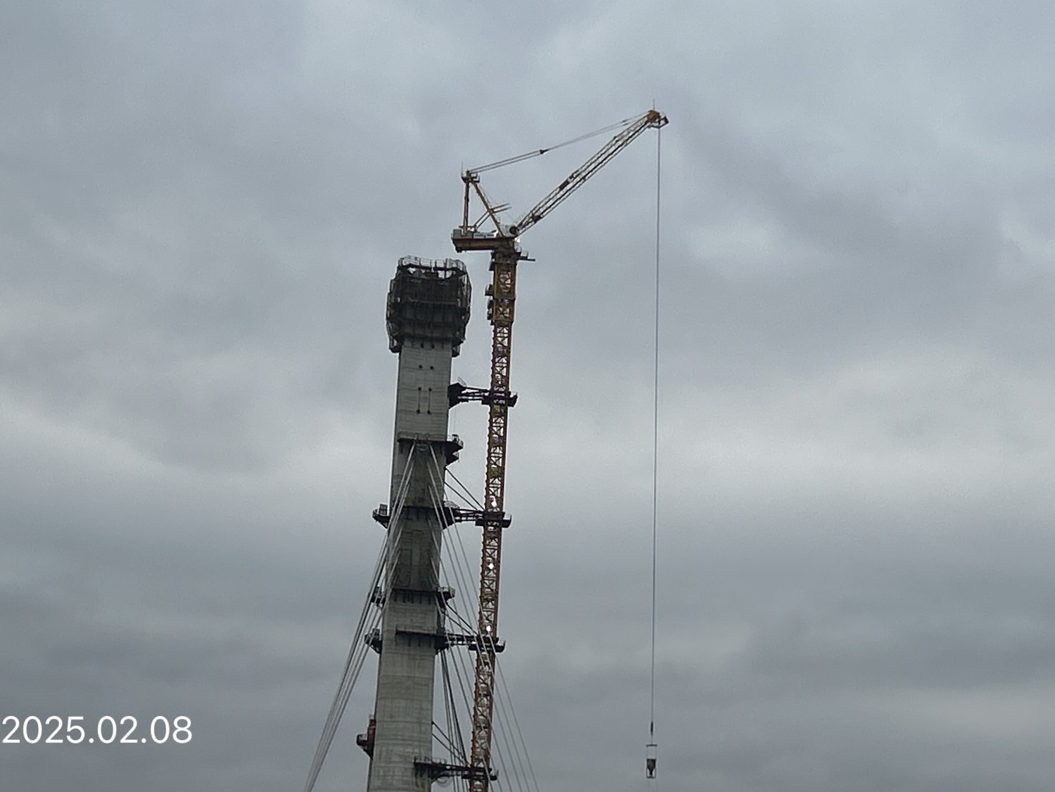 U42節塊混凝土澆置