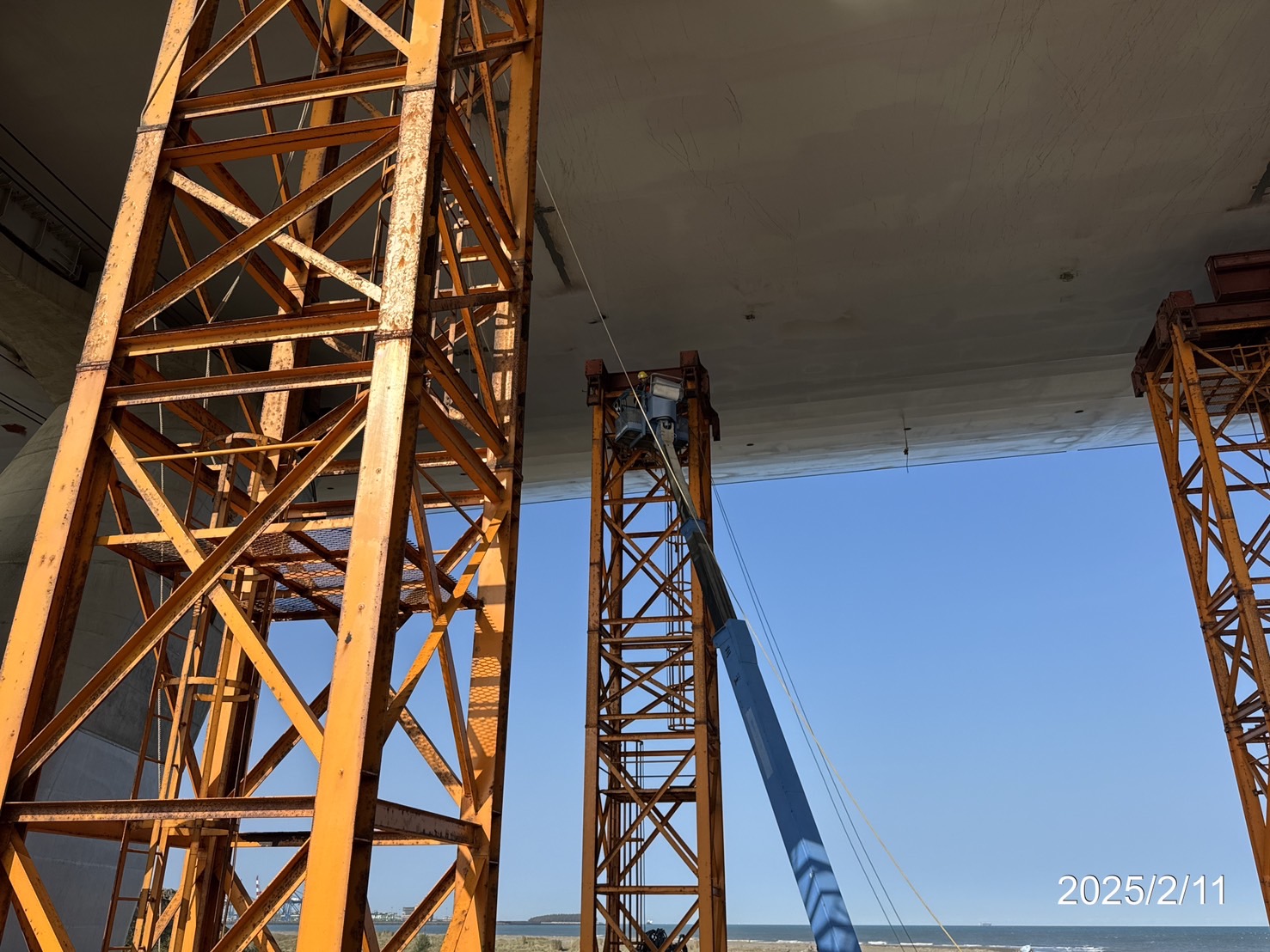 重型支撐架拆卸作業