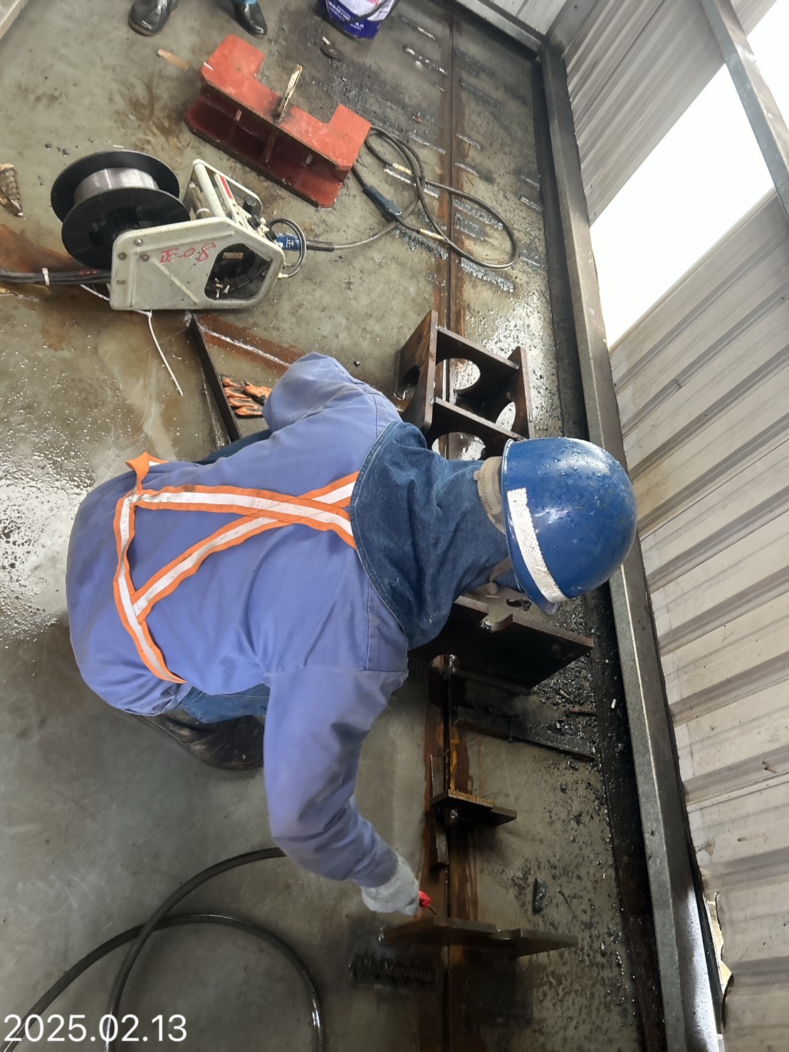 24T節塊銲道研磨